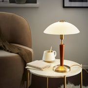 Veioza SOLO 1 Brown & White Eglo