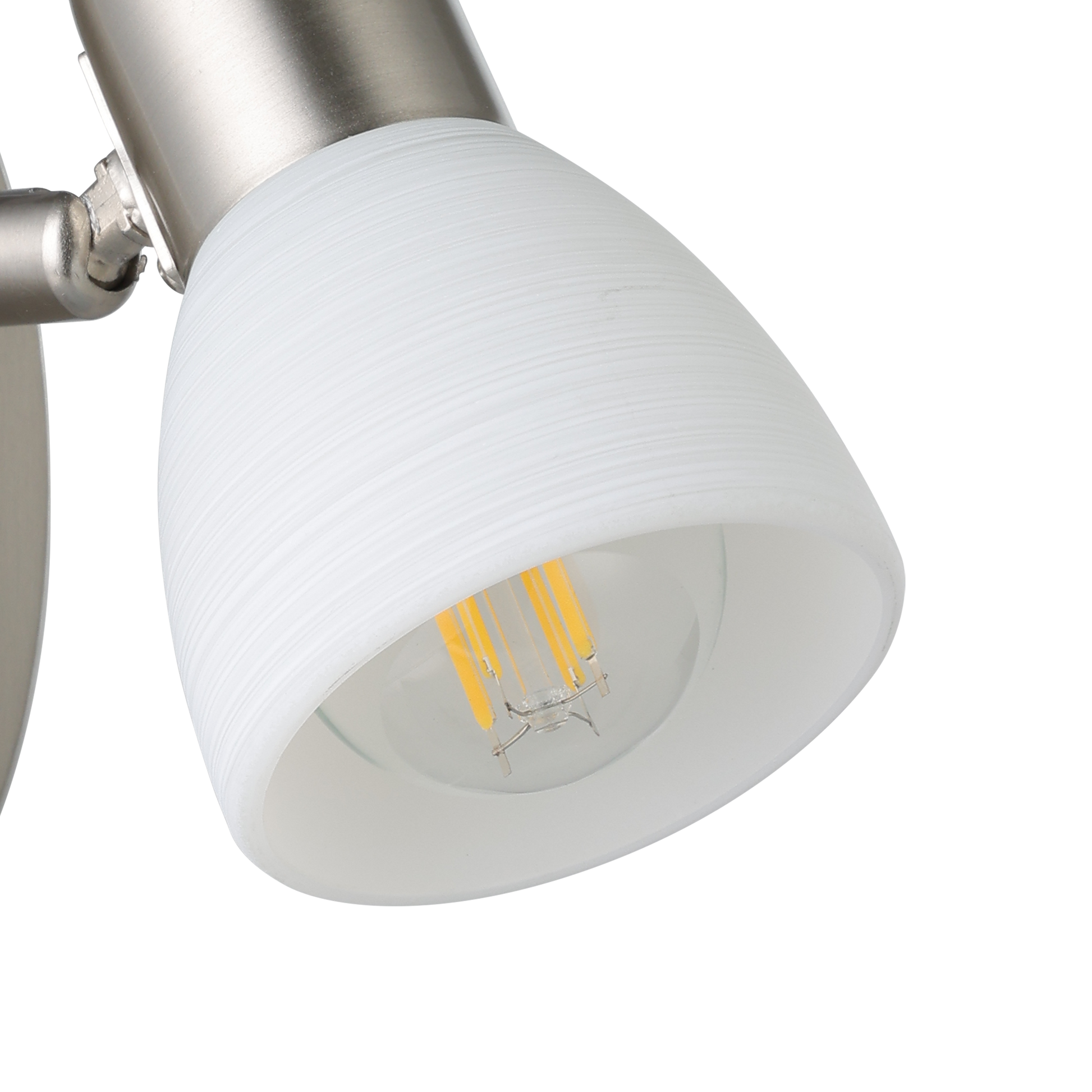 Aplica DAKAR 1 Silver & White EGLO