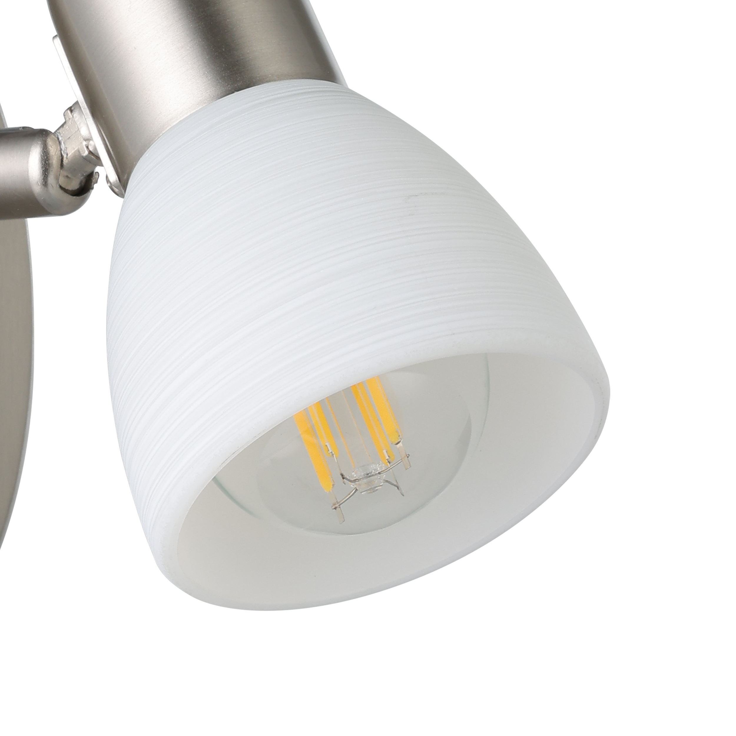 Aplica DAKAR 1 Silver & White EGLO