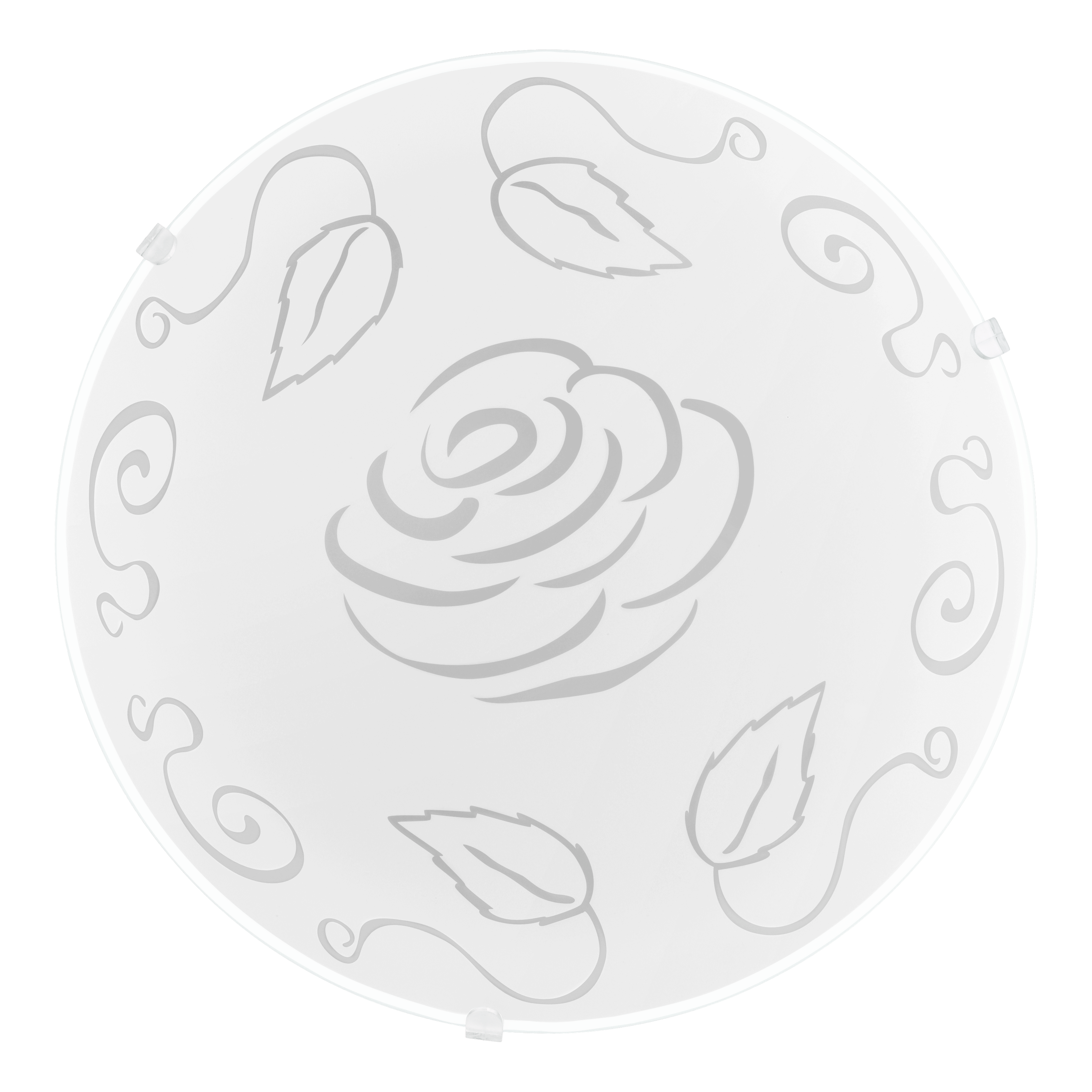 Plafoniera MARS Rose White Rotunda 25CM