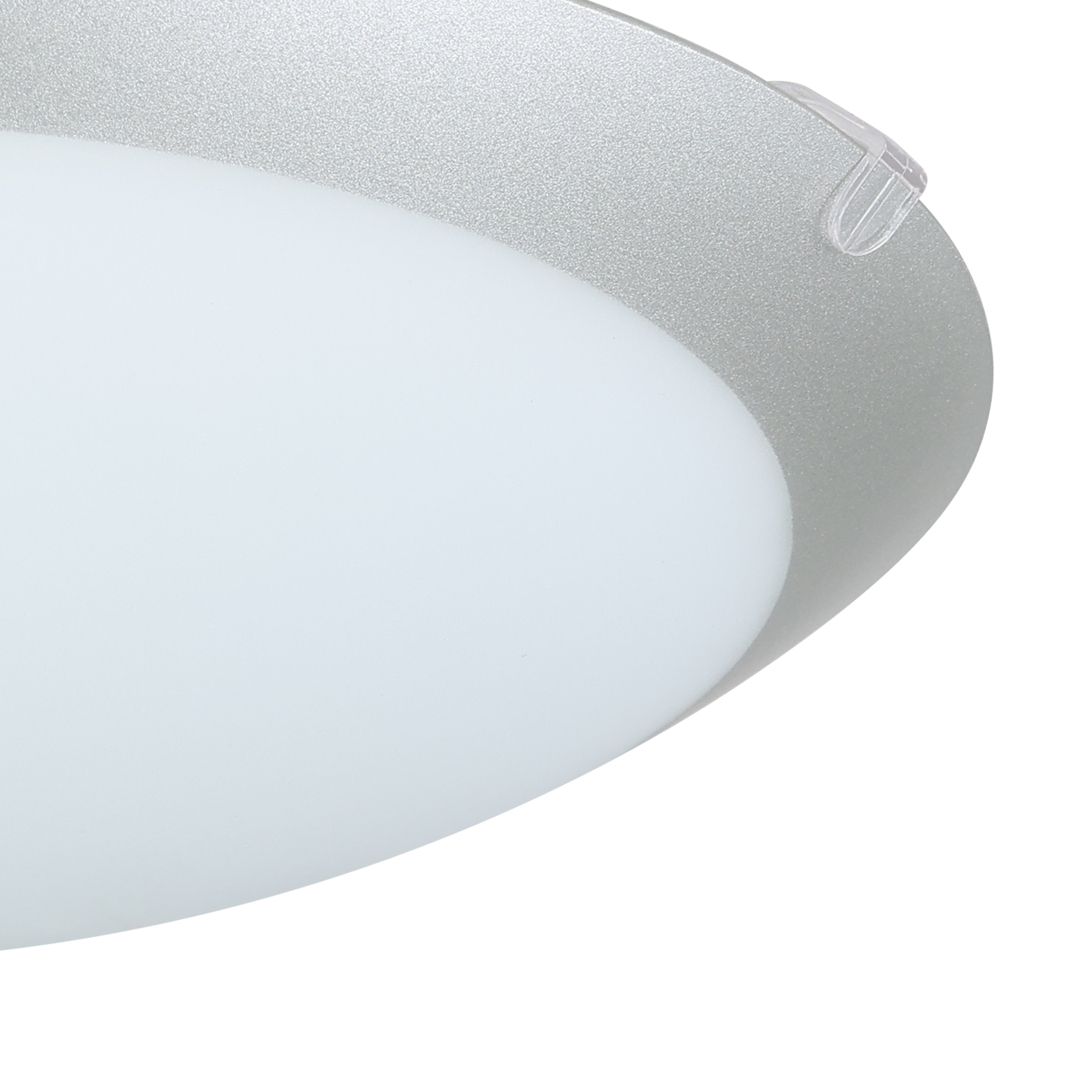 Plafoniera MARS 1 Silver & White Rotunda 25CM