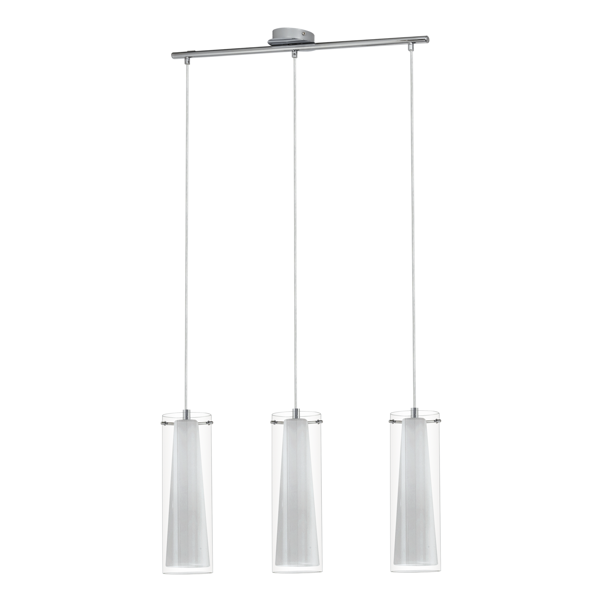 Lustra Suspendata PINTO Silver 110CM