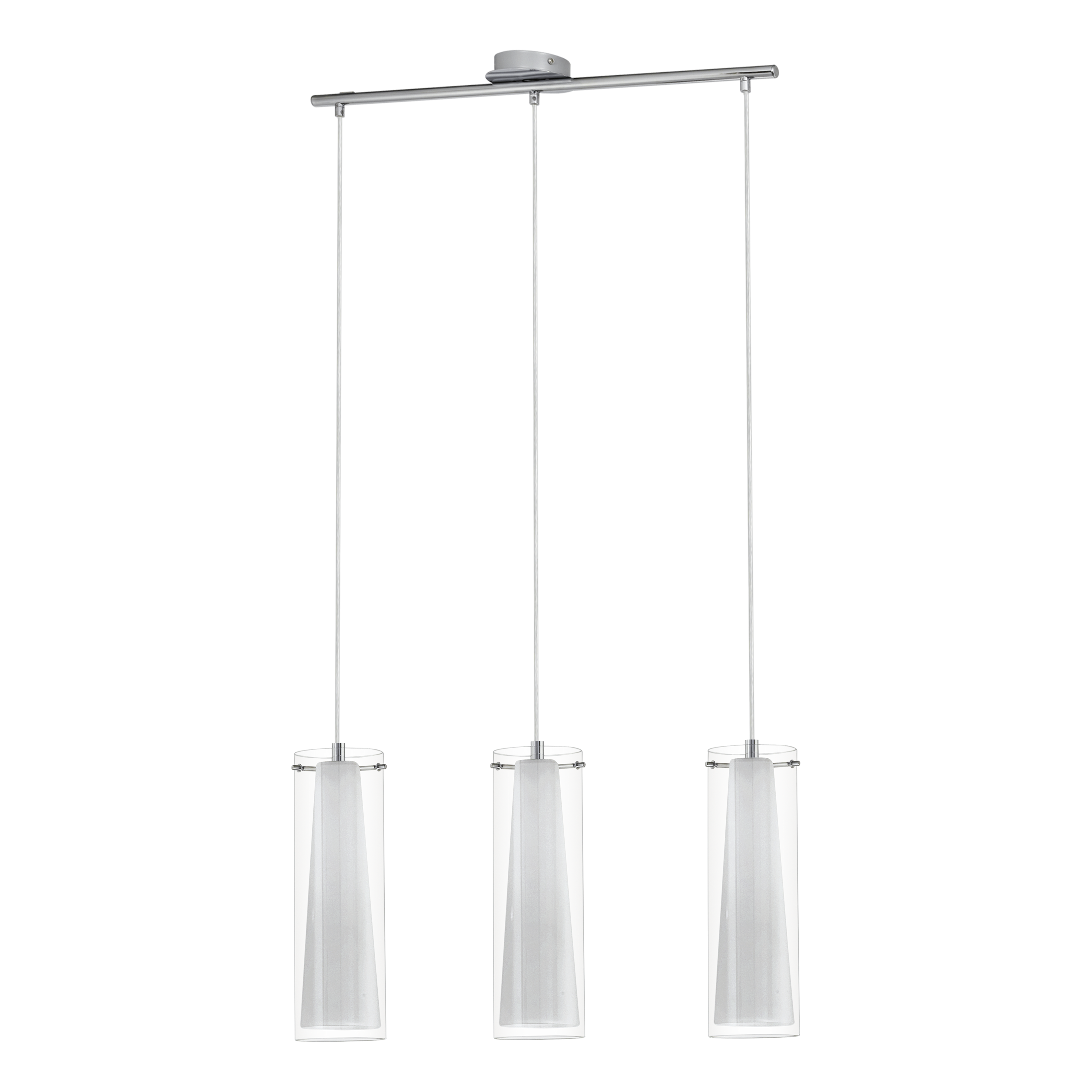 Lustra Suspendata PINTO Silver 110CM