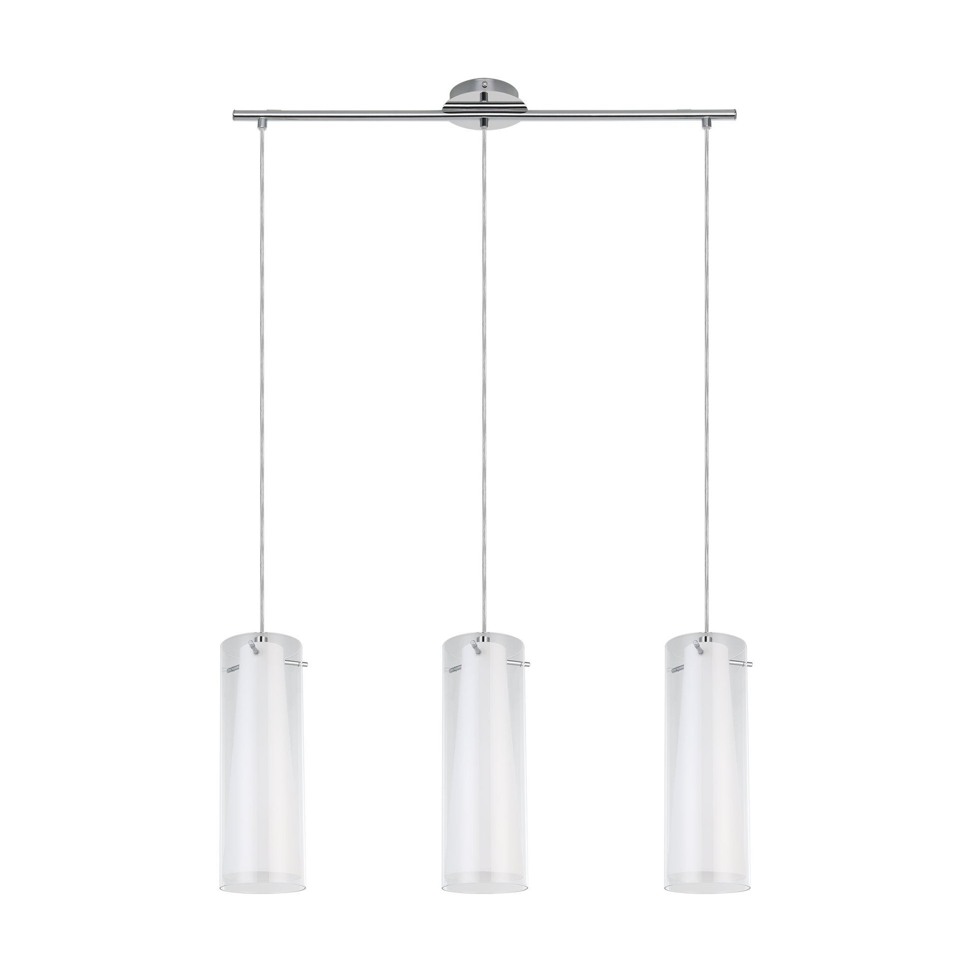 Lustra Suspendata PINTO Silver 110CM