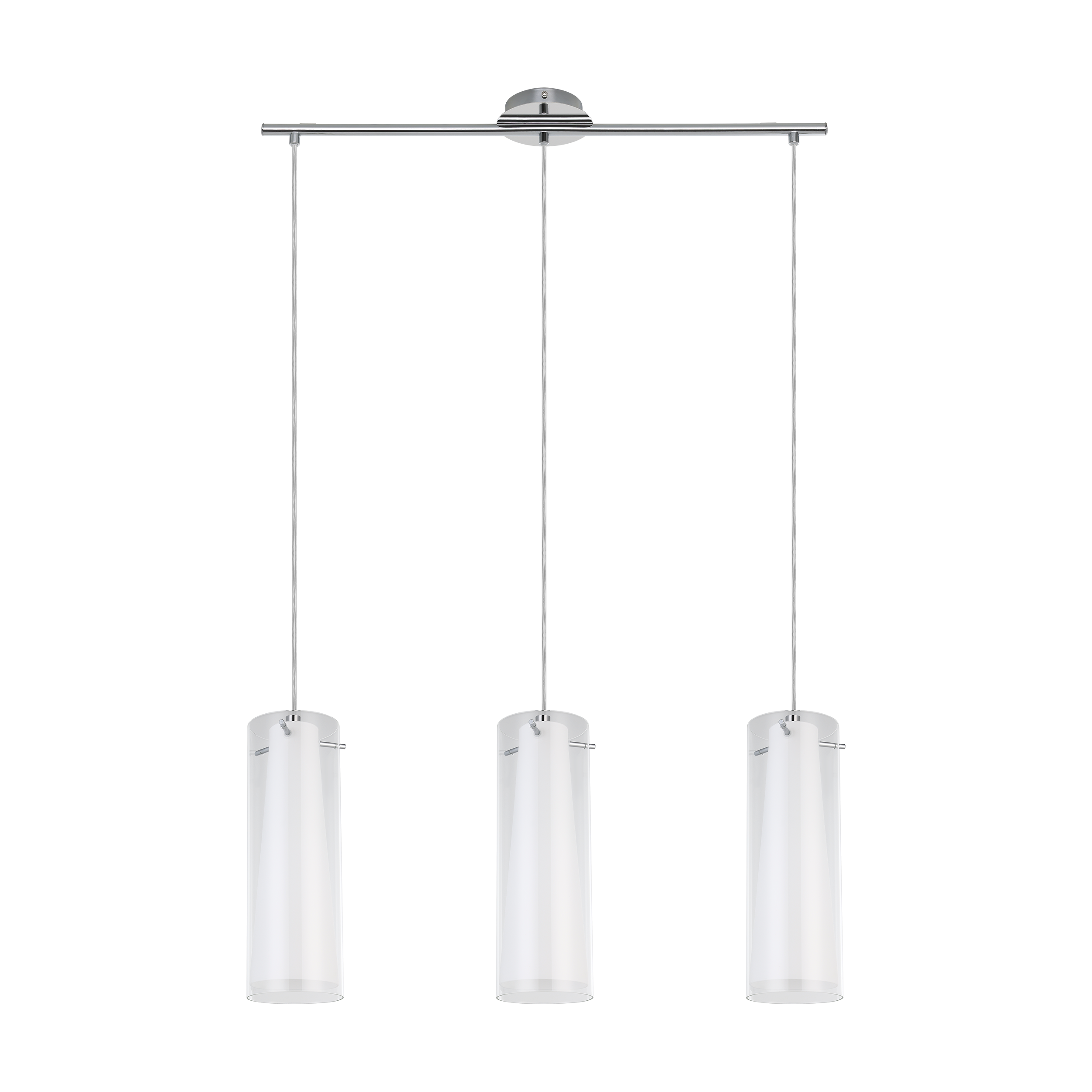 Lustra Suspendata PINTO Silver 110CM