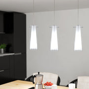 Lustra Suspendata PINTO Silver 110CM