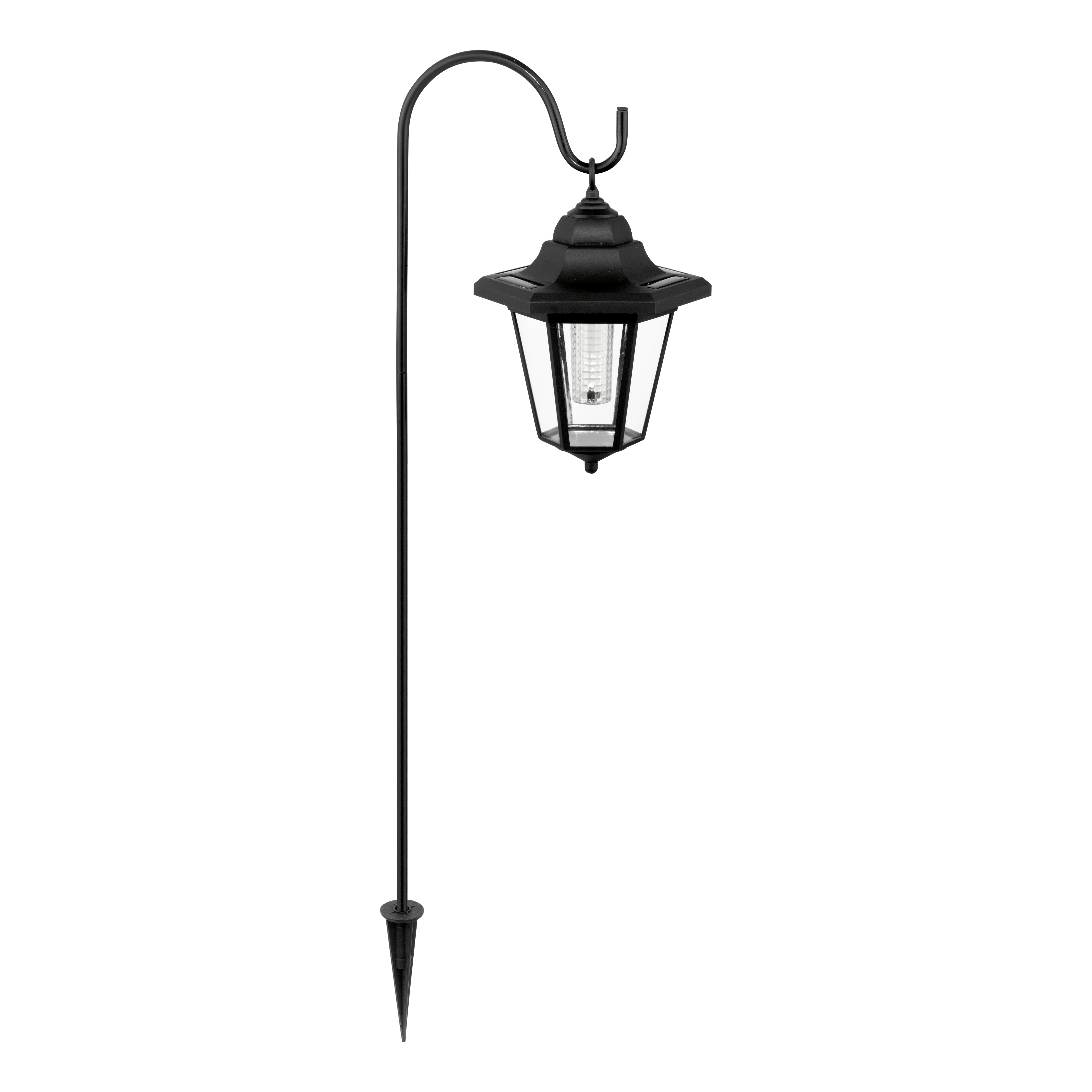 Stalp de Gradina SOLAR Black cu Incarcare Solara 74CM Premium