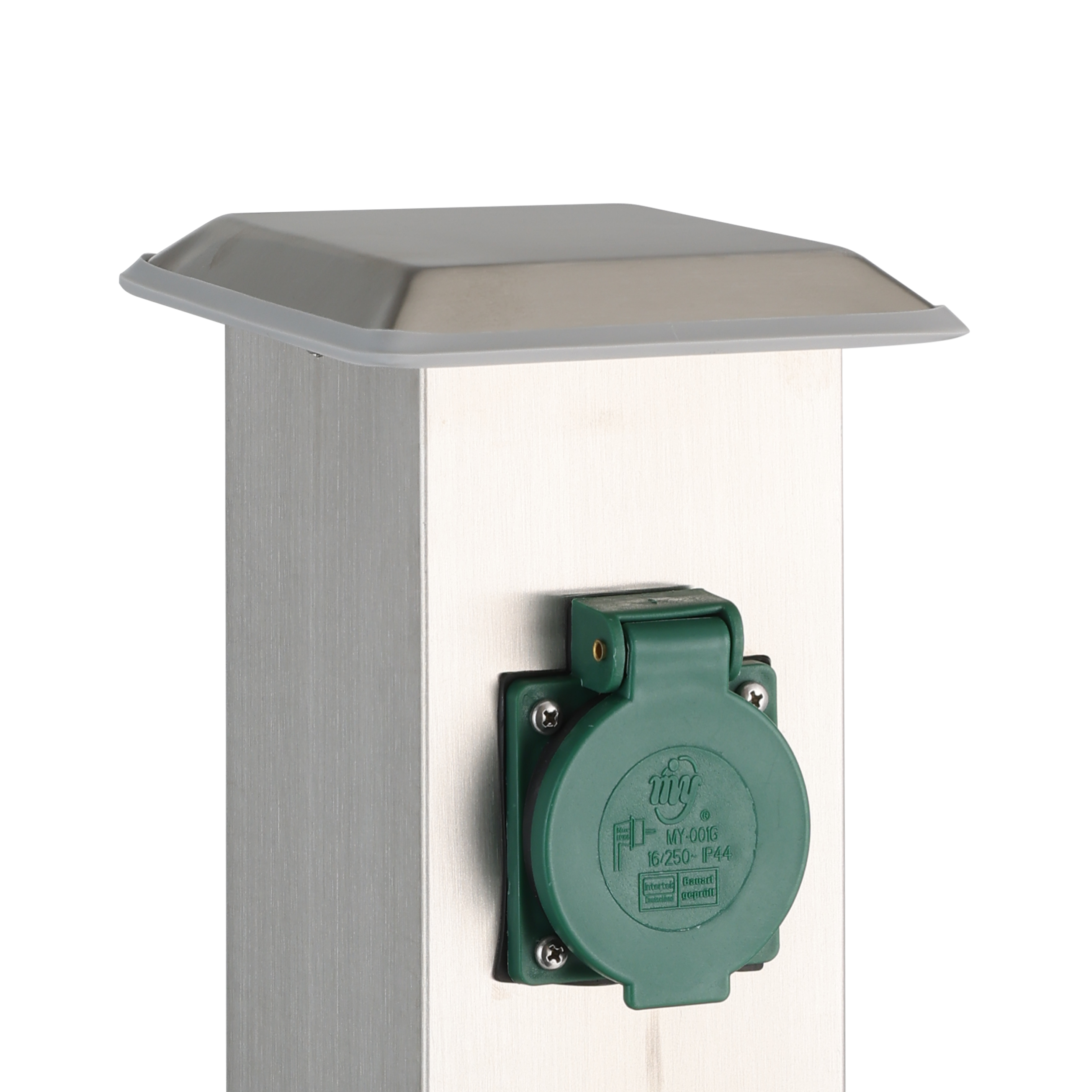 Stalpisor Decorativ cu 2 Prize de Exterior Eglo