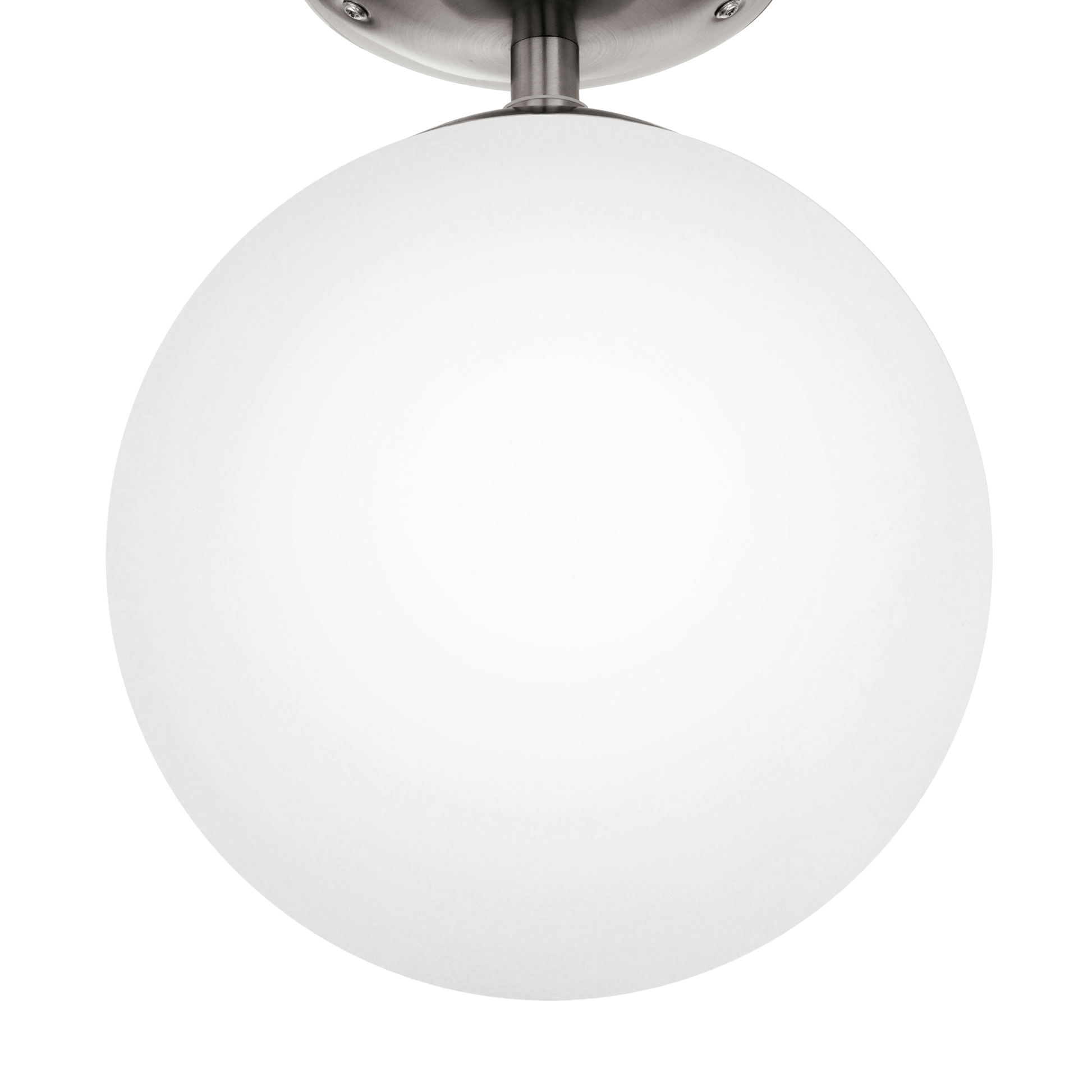 Lustra RONDO Abajur Mat White & Silver Eglo