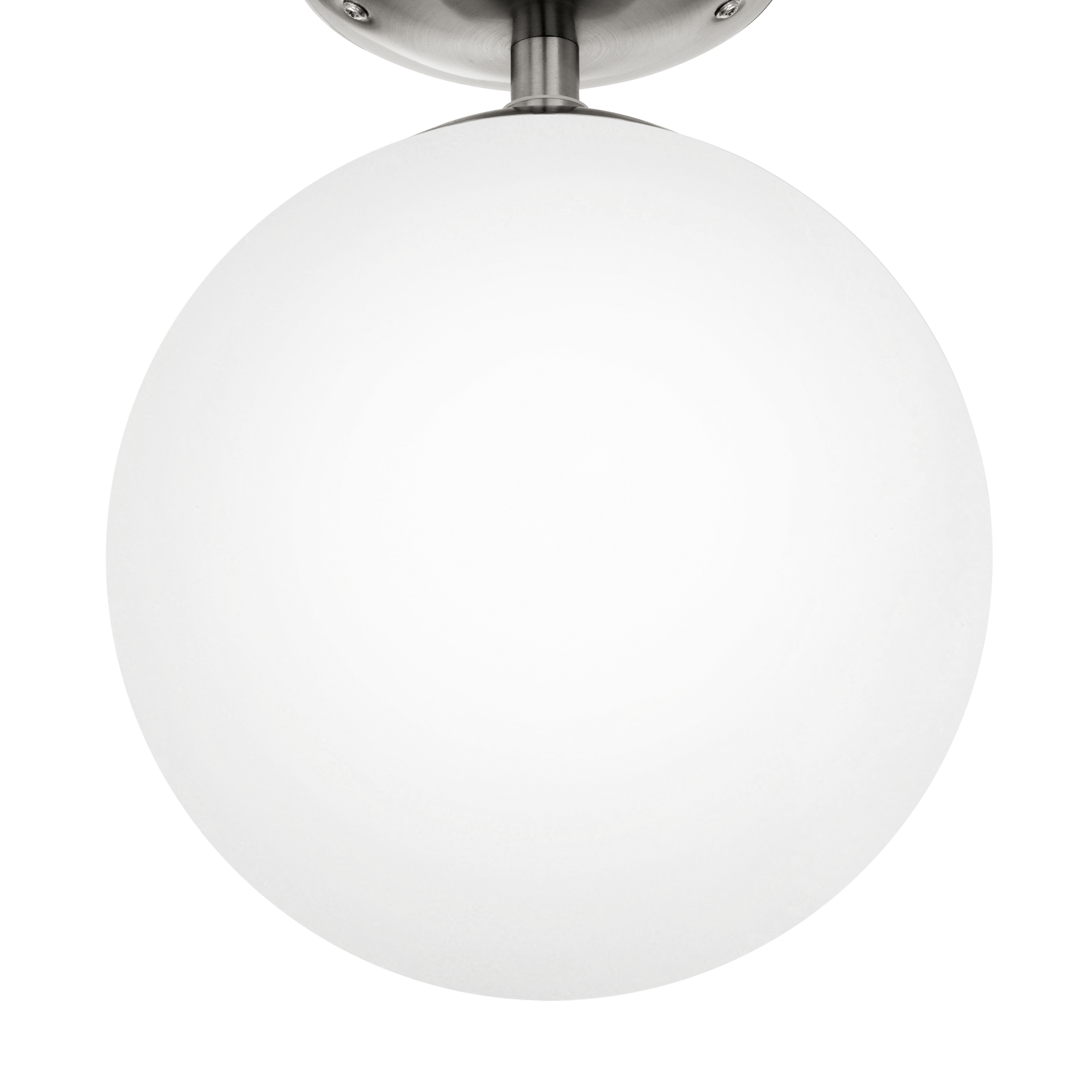 Lustra RONDO Abajur Mat White & Silver Eglo