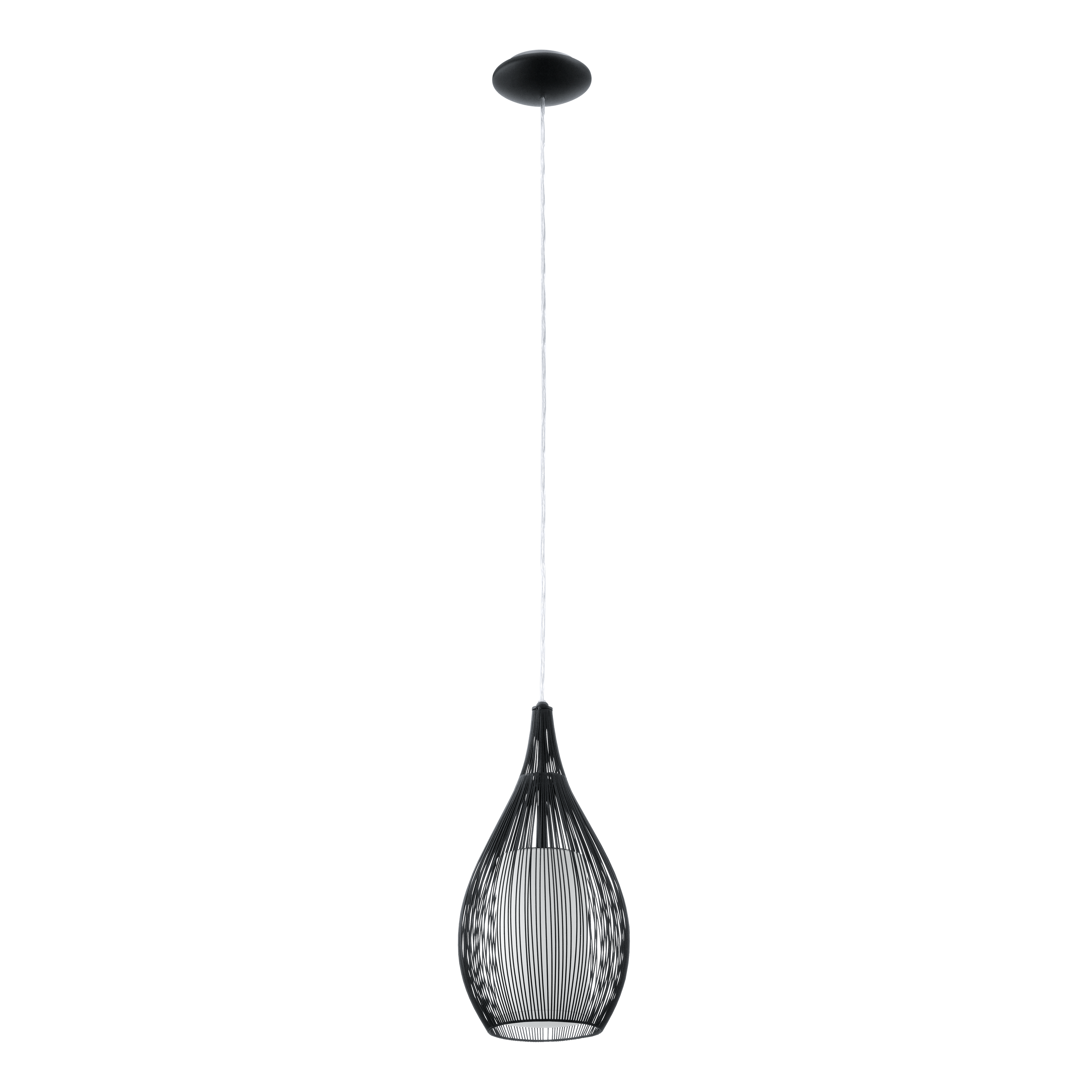 Pendul RAZONI Black 1xE27 Eglo Ø19CM
