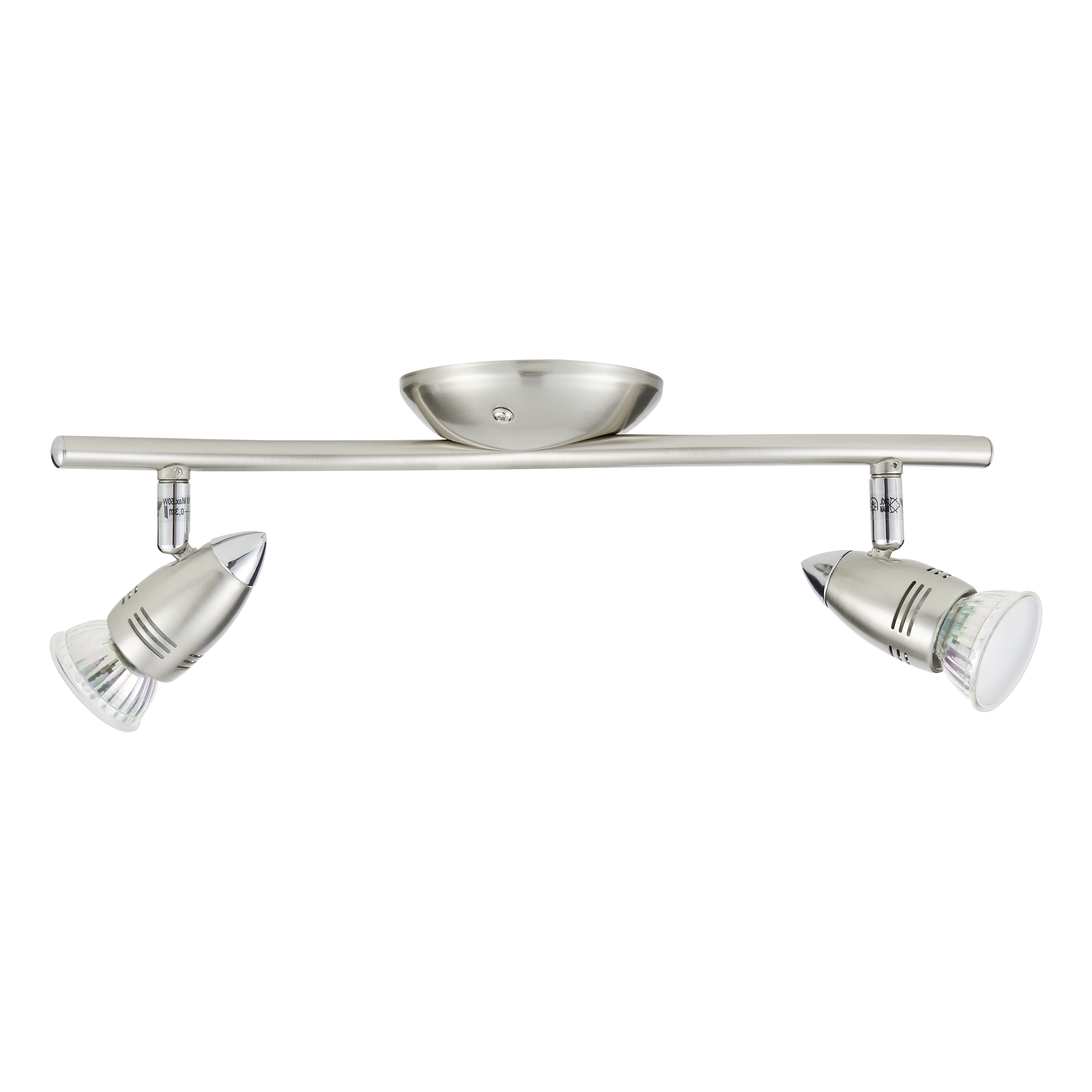 Lustra Magnum-Led Silver cu 2 Spoturi Reglabile Resigilat R2
