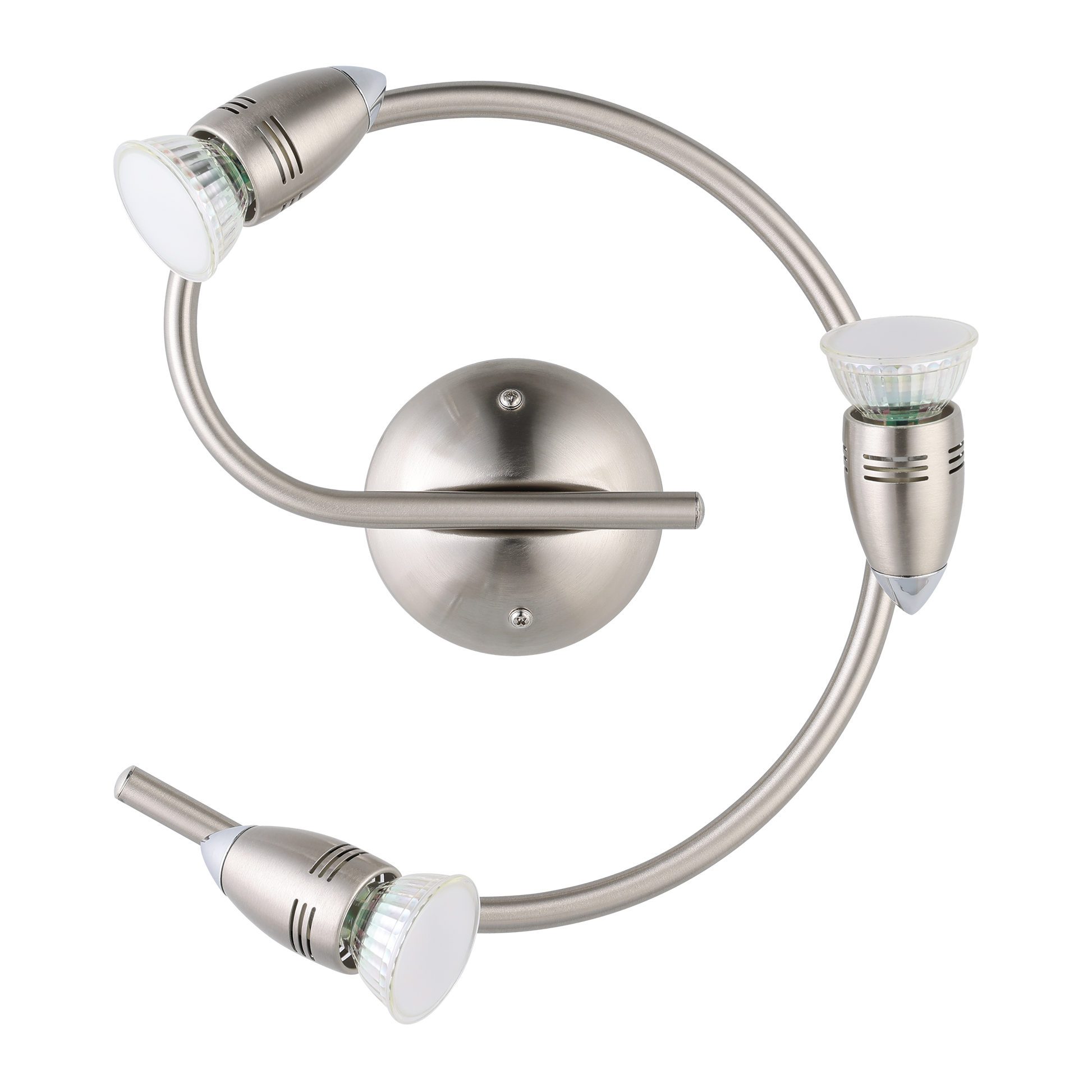 Lustra MAGNUM-LED cu 3 Spoturi Silver