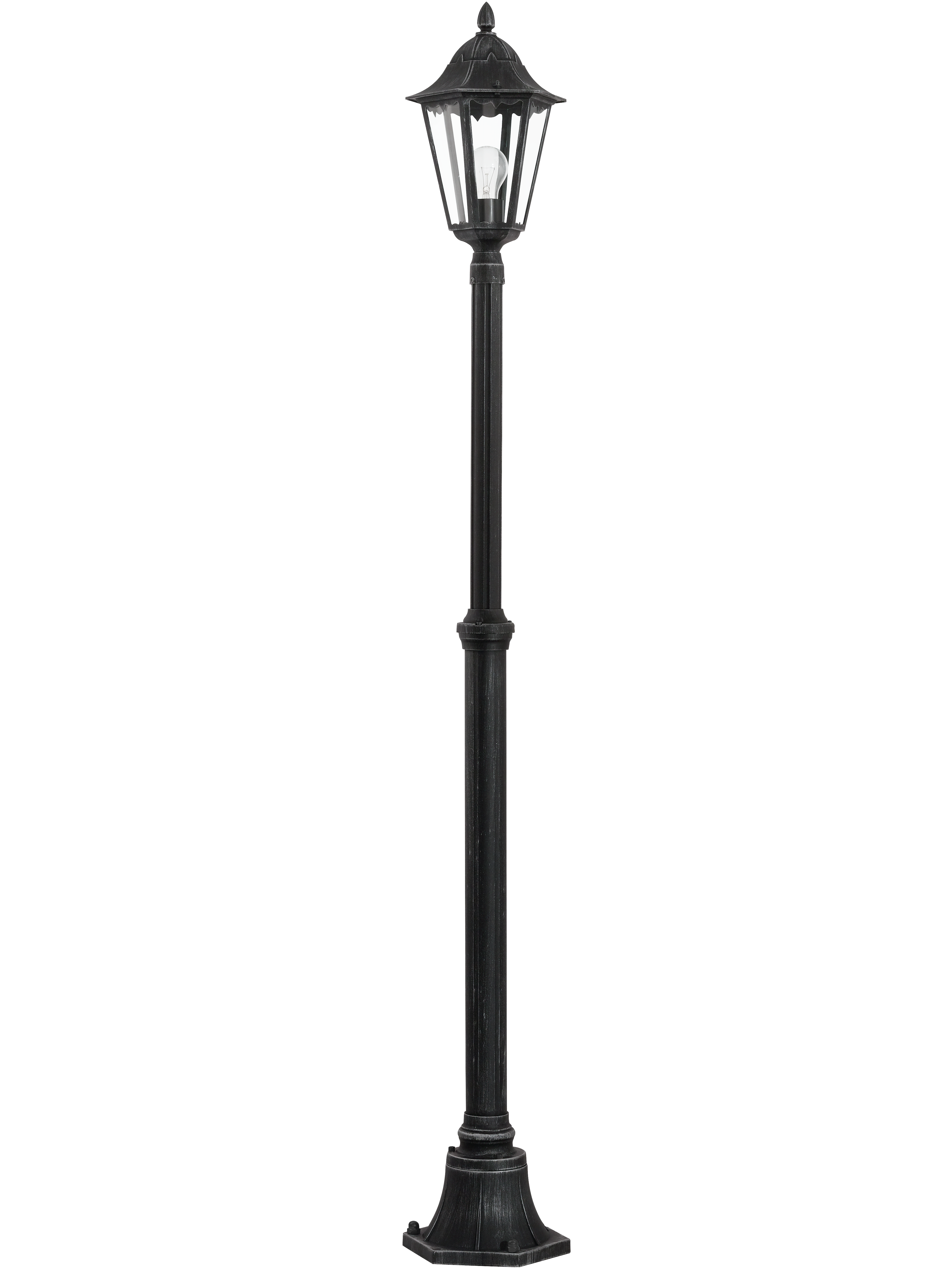 Stalp De Gradina Navedo Tip Felinar Negru 1xE27 200CM
