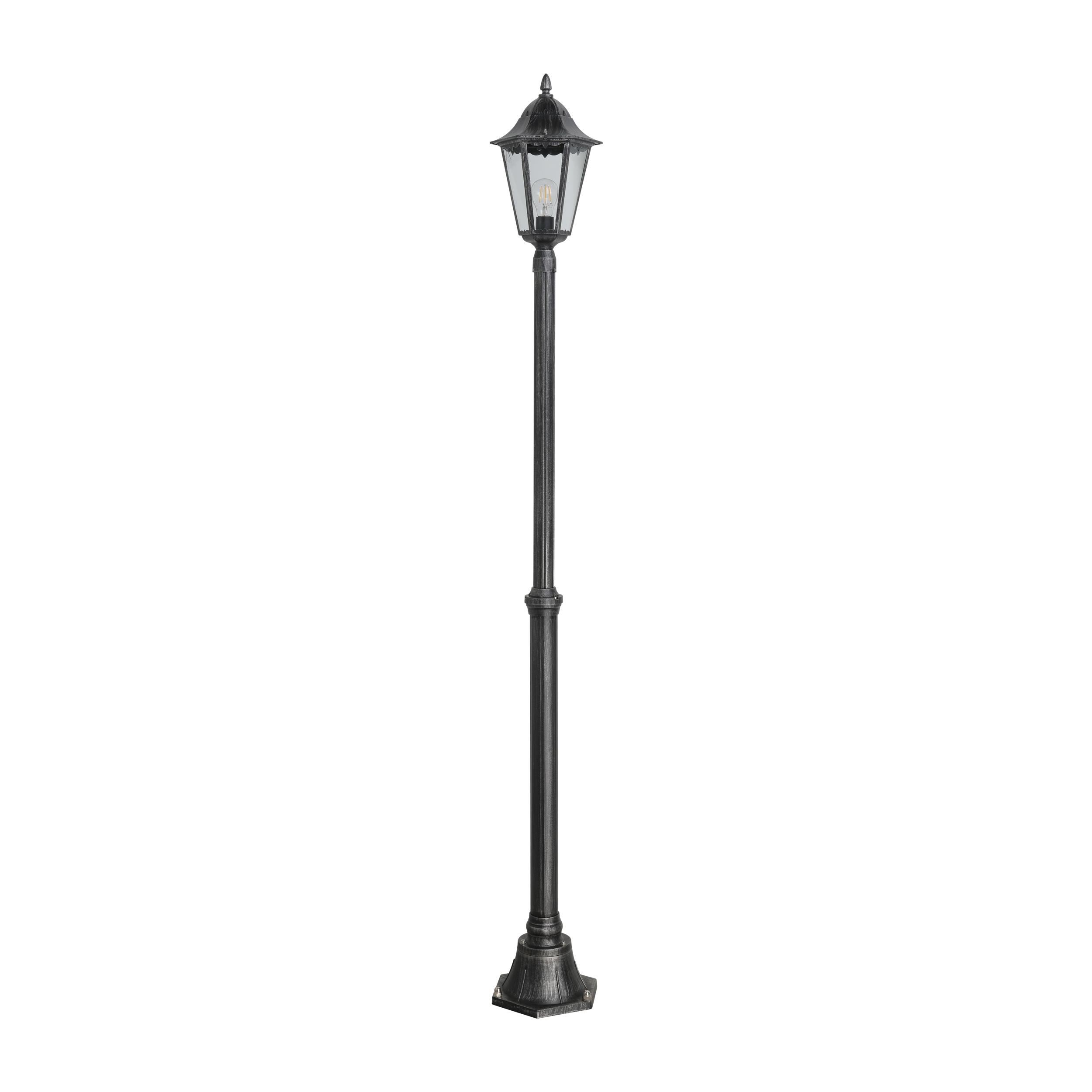 Stalp De Gradina Navedo Tip Felinar Negru 1xE27 200CM