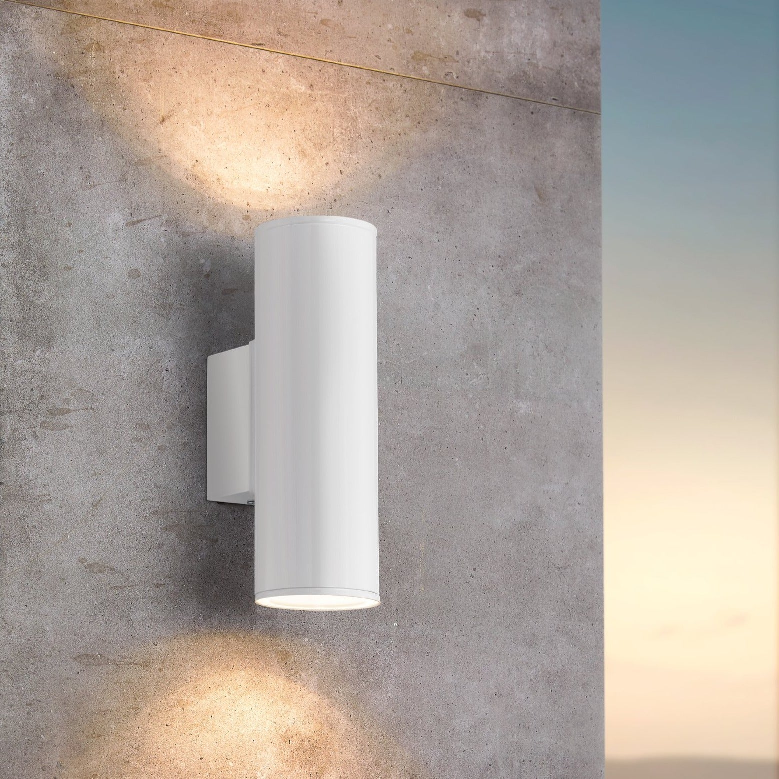 Aplica Exterior Riga White 2xGU10 Eglo IP44