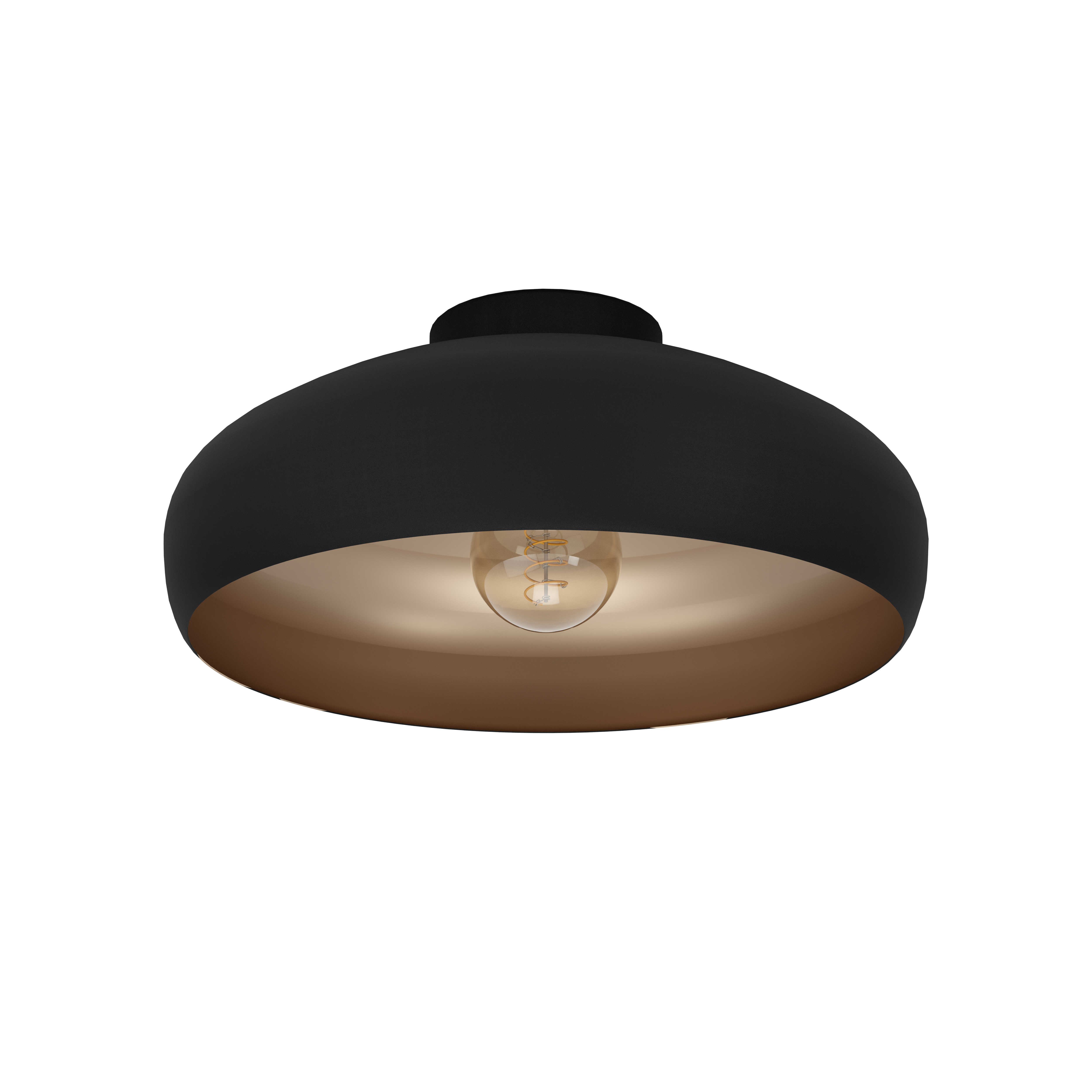 Lustra MOGANO Black & Gold Ø40CM Eglo