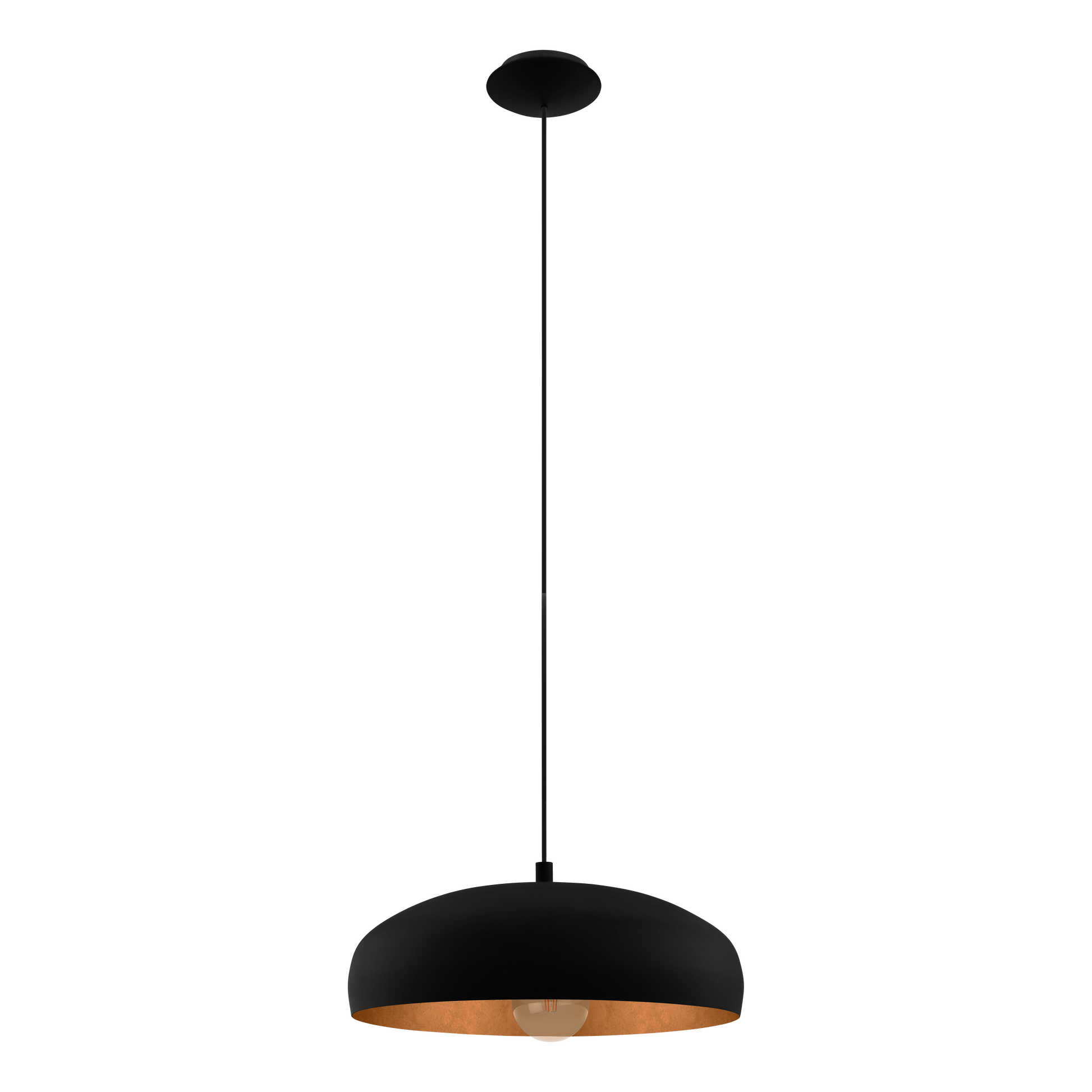 Pendul Vintage MOGANO 1 Black & Gold 110CM Eglo