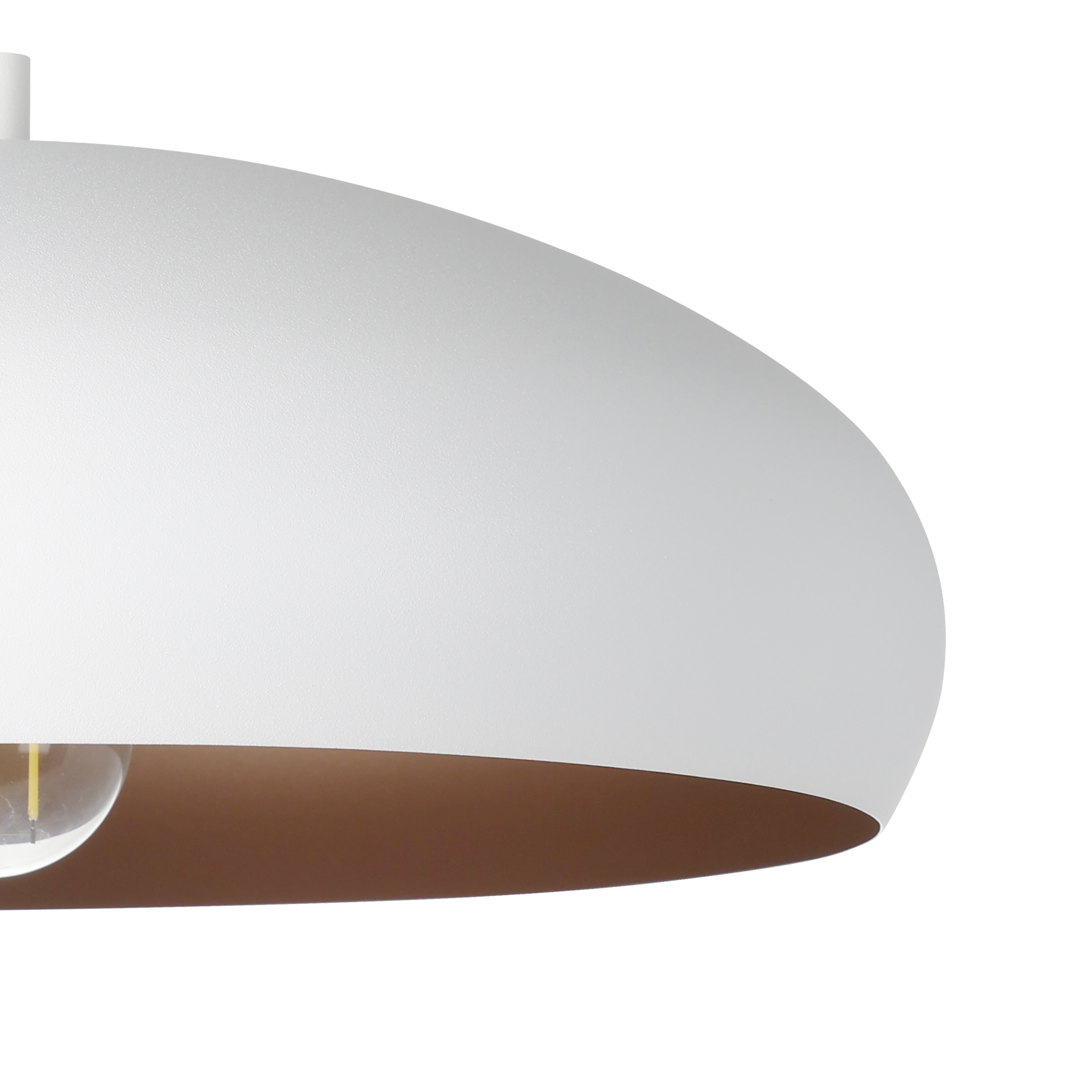 Pendul Vintage MOGANO 1 White & Gold 110CM Eglo