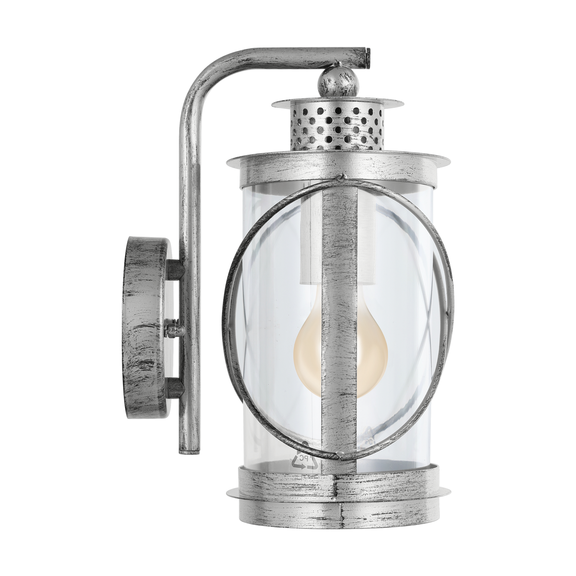 Aplica Exterior Tip Felinar HILBURN 1 Silver