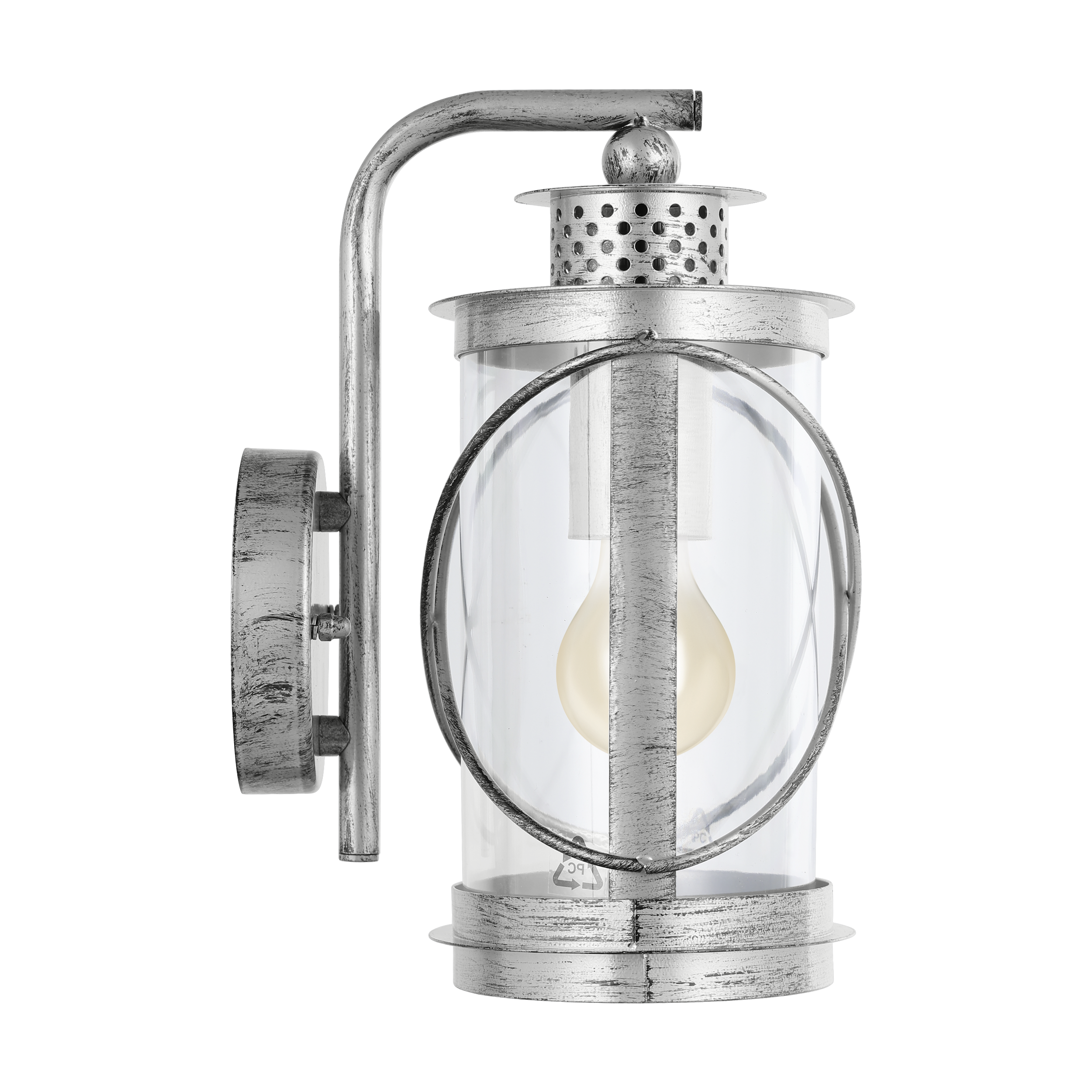 Aplica Exterior Tip Felinar HILBURN 1 Silver