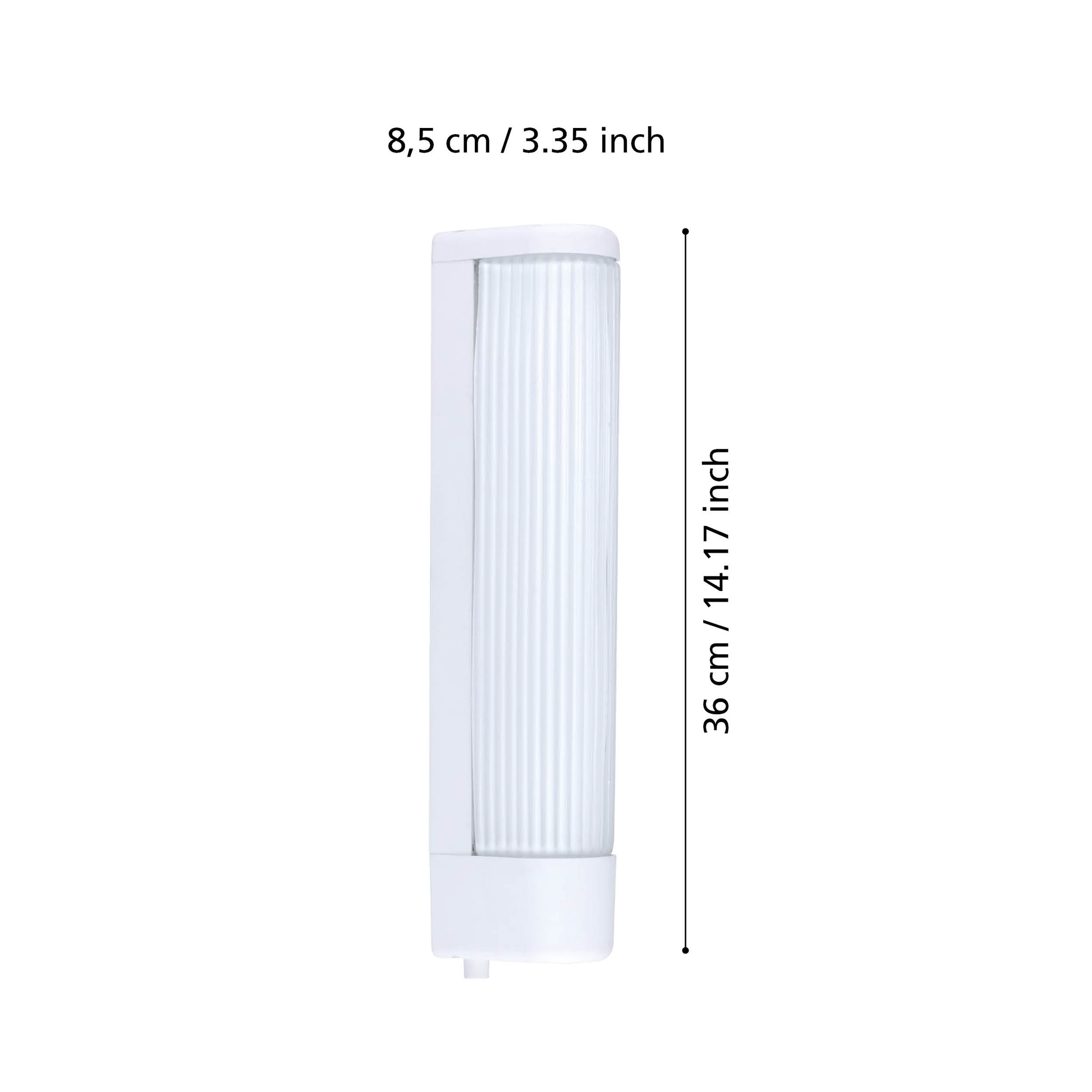 Aplica BARI 1 White 35CM EGLO