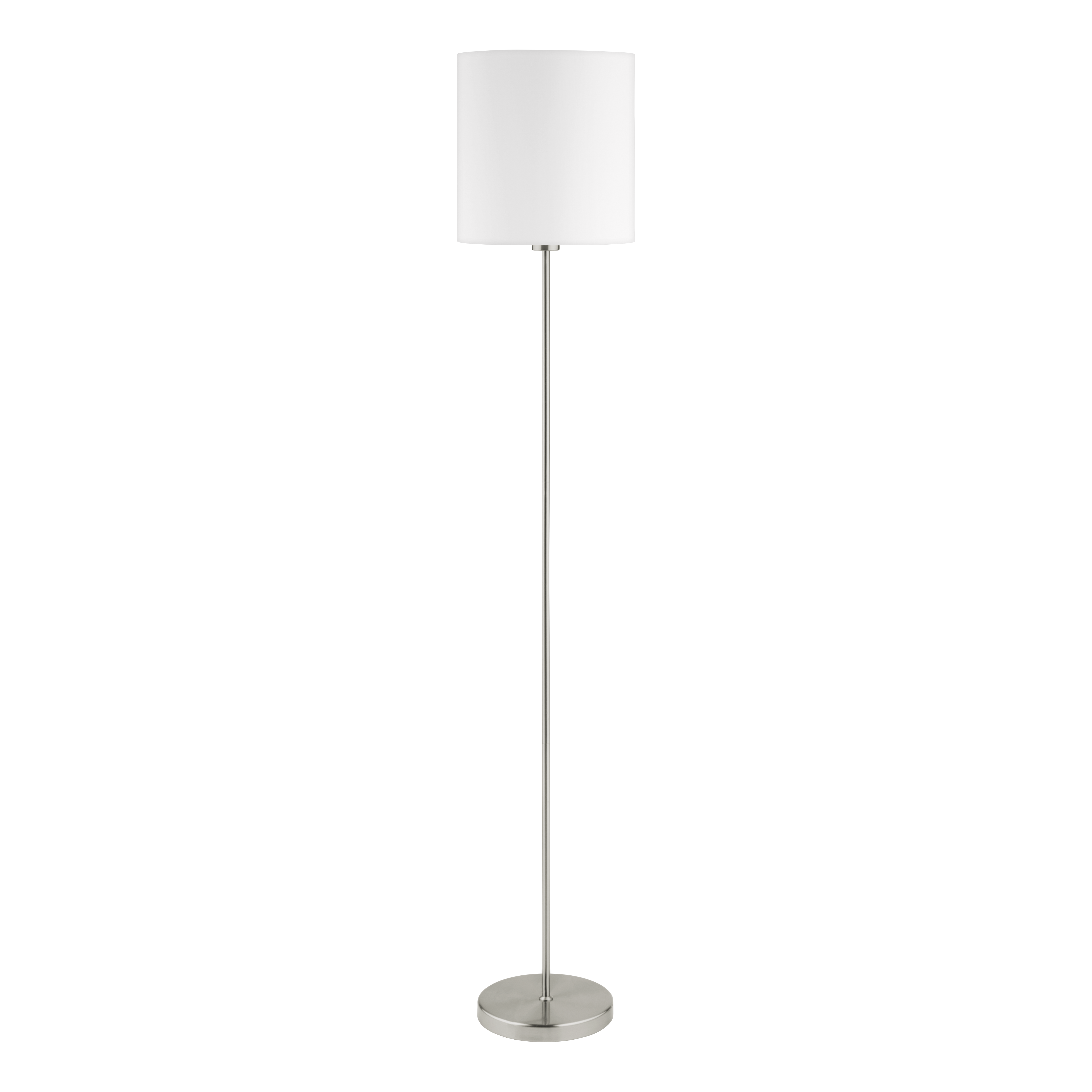 Lampadar PASTERI White & Silver 157.5CM Eglo