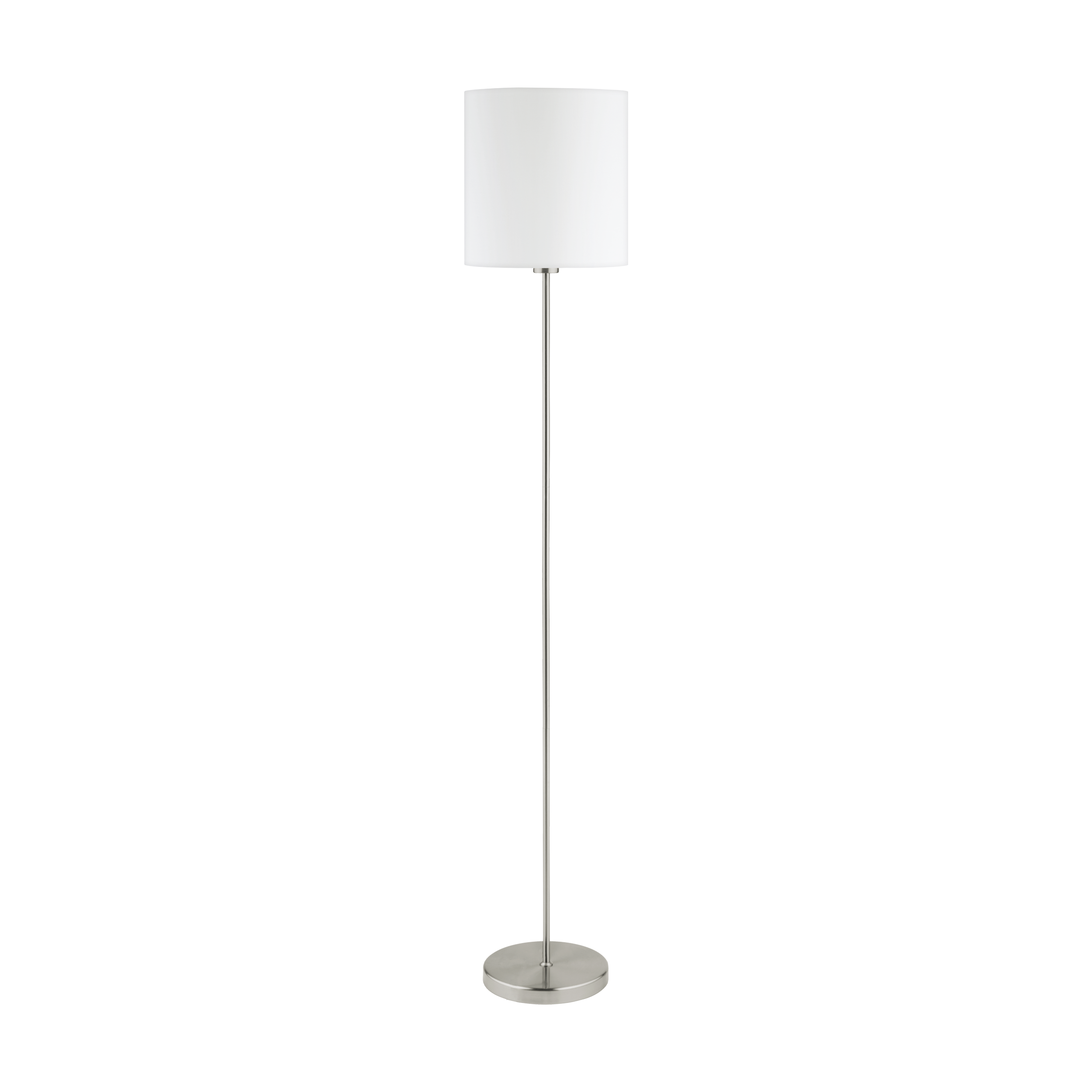 Lampadar PASTERI White & Silver 157.5CM Eglo