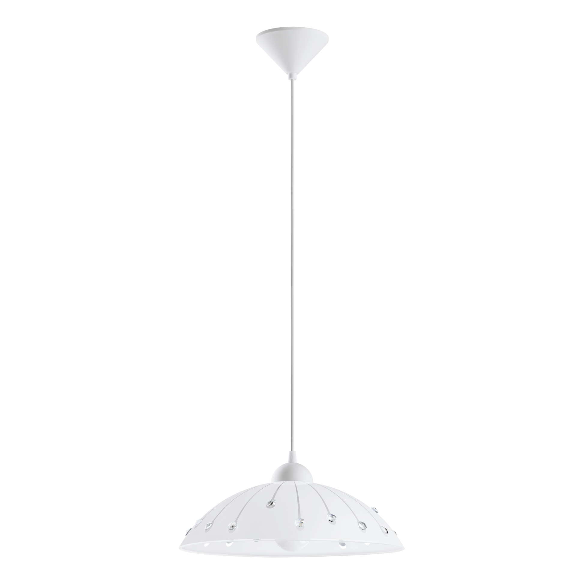 Pendul VETRO White 1xE27 Eglo Ø35CM