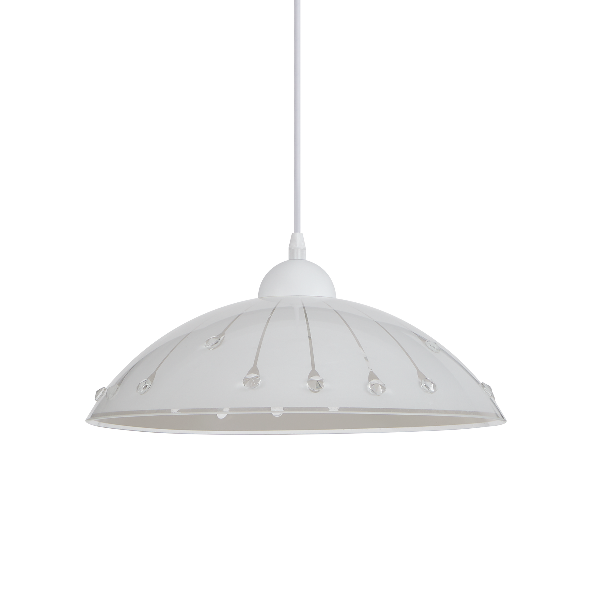 Pendul VETRO White 1xE27 Eglo Ø35CM