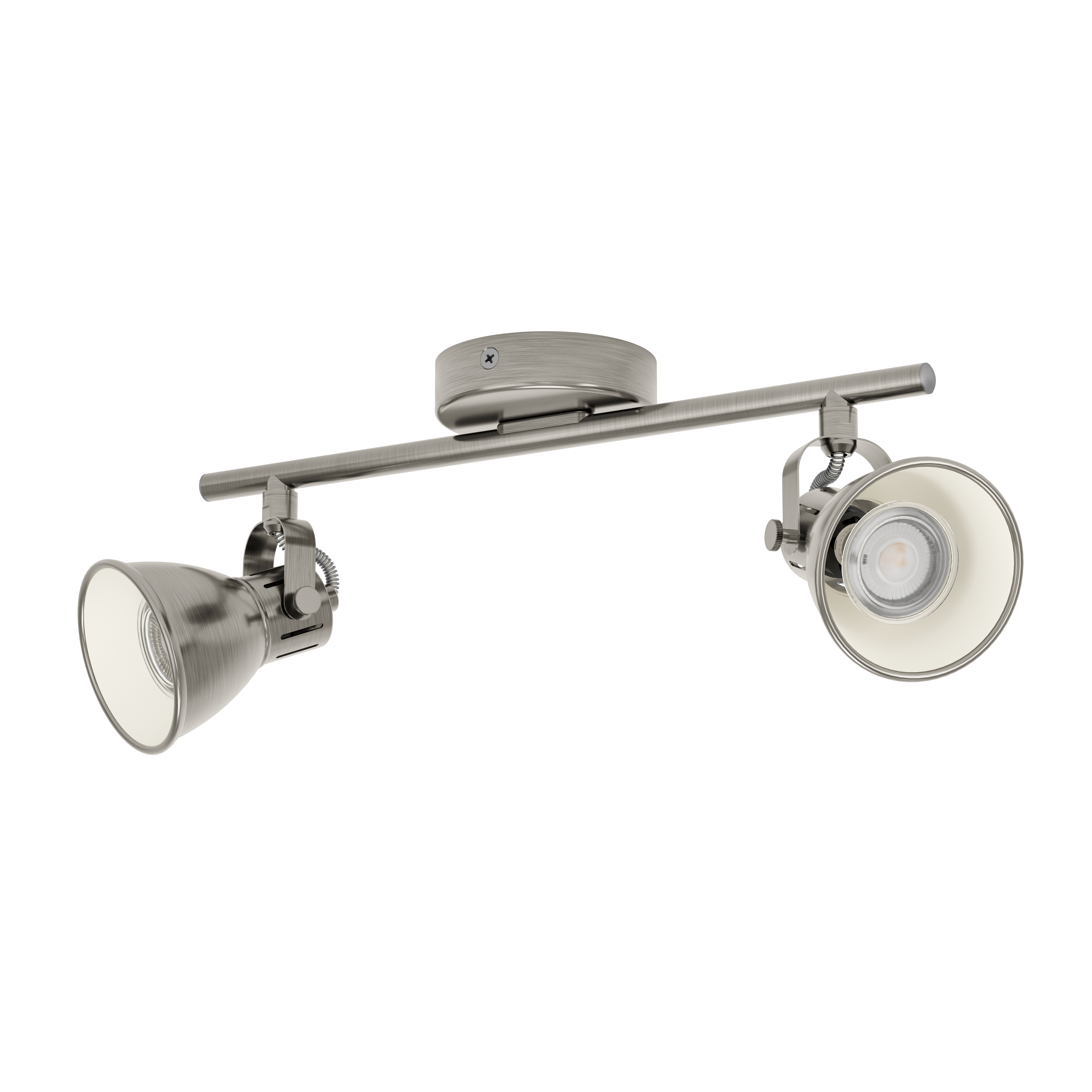 Lustra Seras Silver cu 2 Spoturi Reglabile Resigilat R2