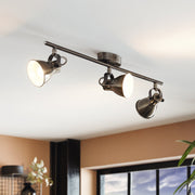 Lustra cu 3 Spoturi Reglabile SERAS Silver Eglo