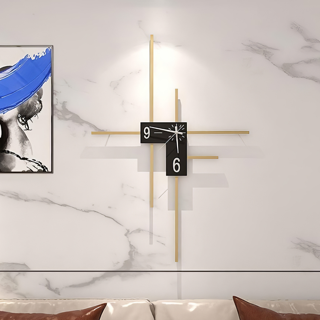 Aplica LED cu Ceas Lines Chrono AL279-A