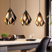 Lustra Suspendata CARLTON 1 Black 110CM