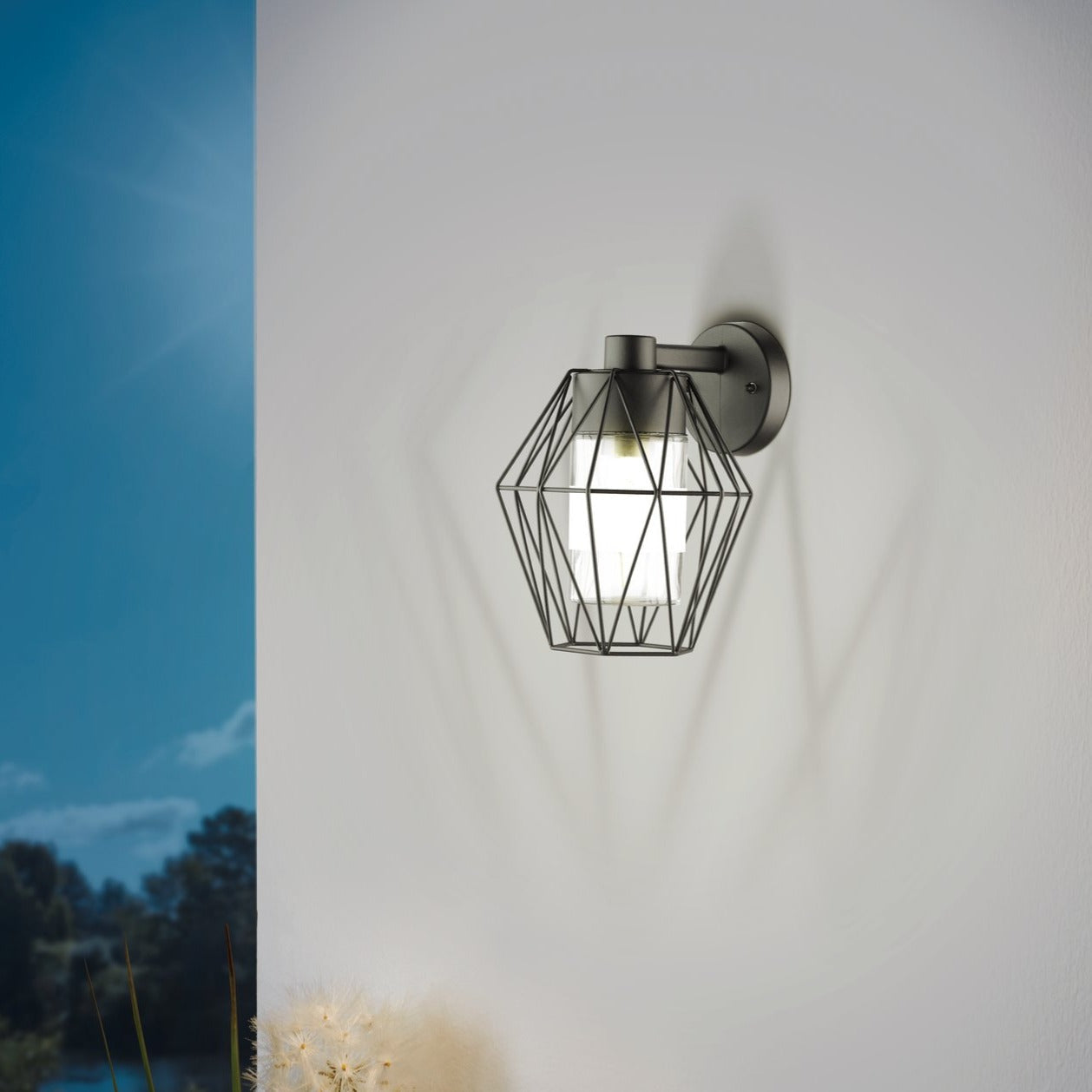 Aplica CANOVE Black 23CM EGLO