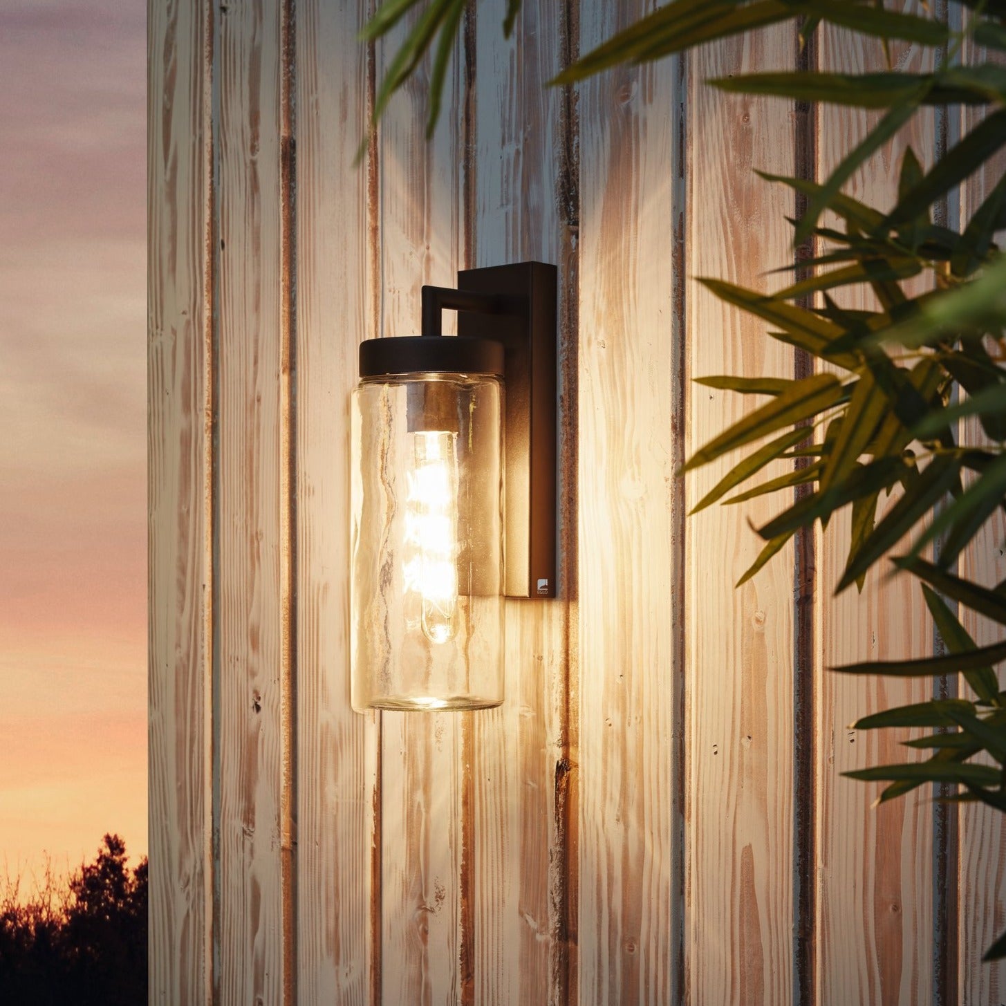 Aplica Exterior BOVOLONE Black Eglo