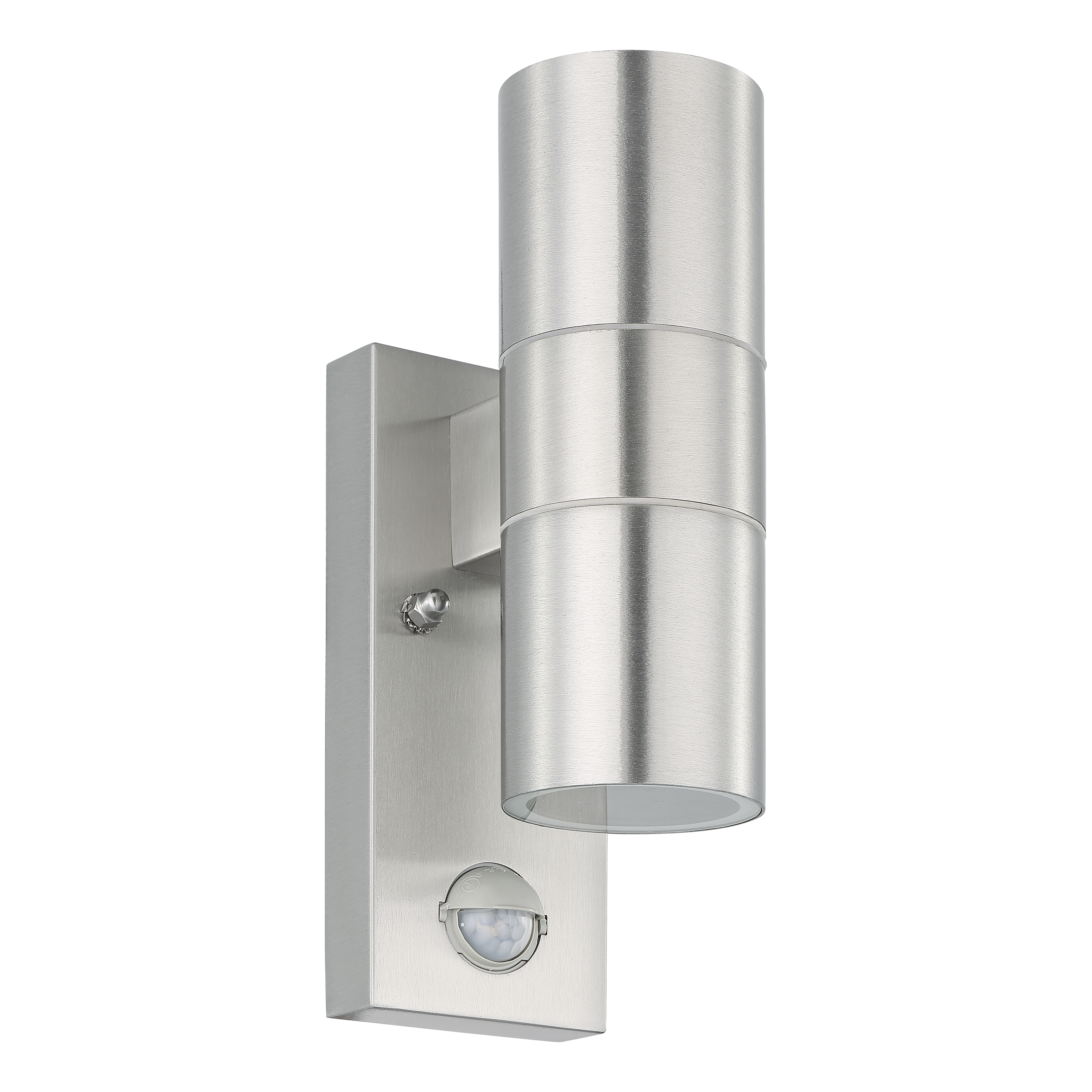 Aplica Exterior RIGA 5 Silver cu Senzor 21.5CM ARGINTIE / APLICA PERETE Wall Light Fixtures
