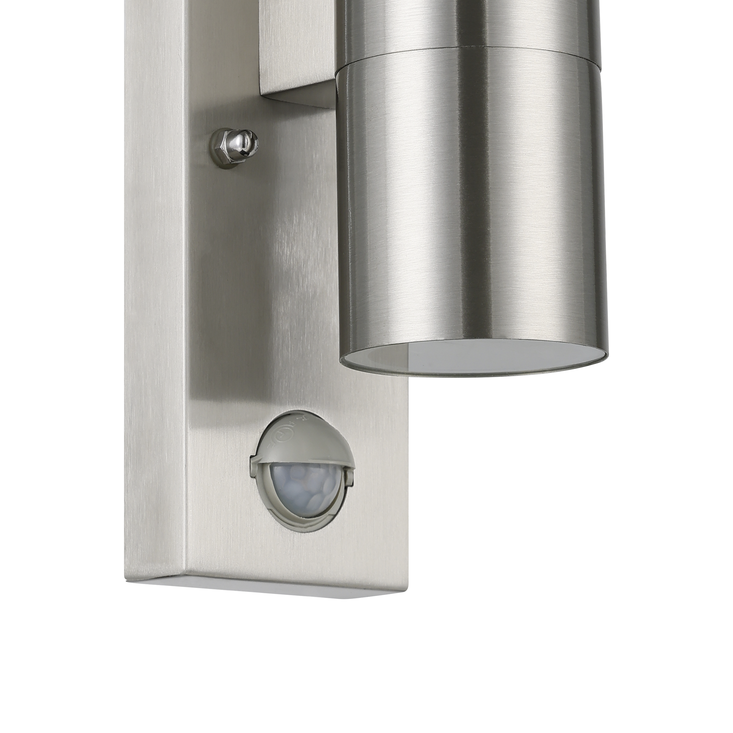 Aplica Exterior RIGA 5 Silver cu Senzor 21.5CM ARGINTIE / APLICA PERETE Wall Light Fixtures