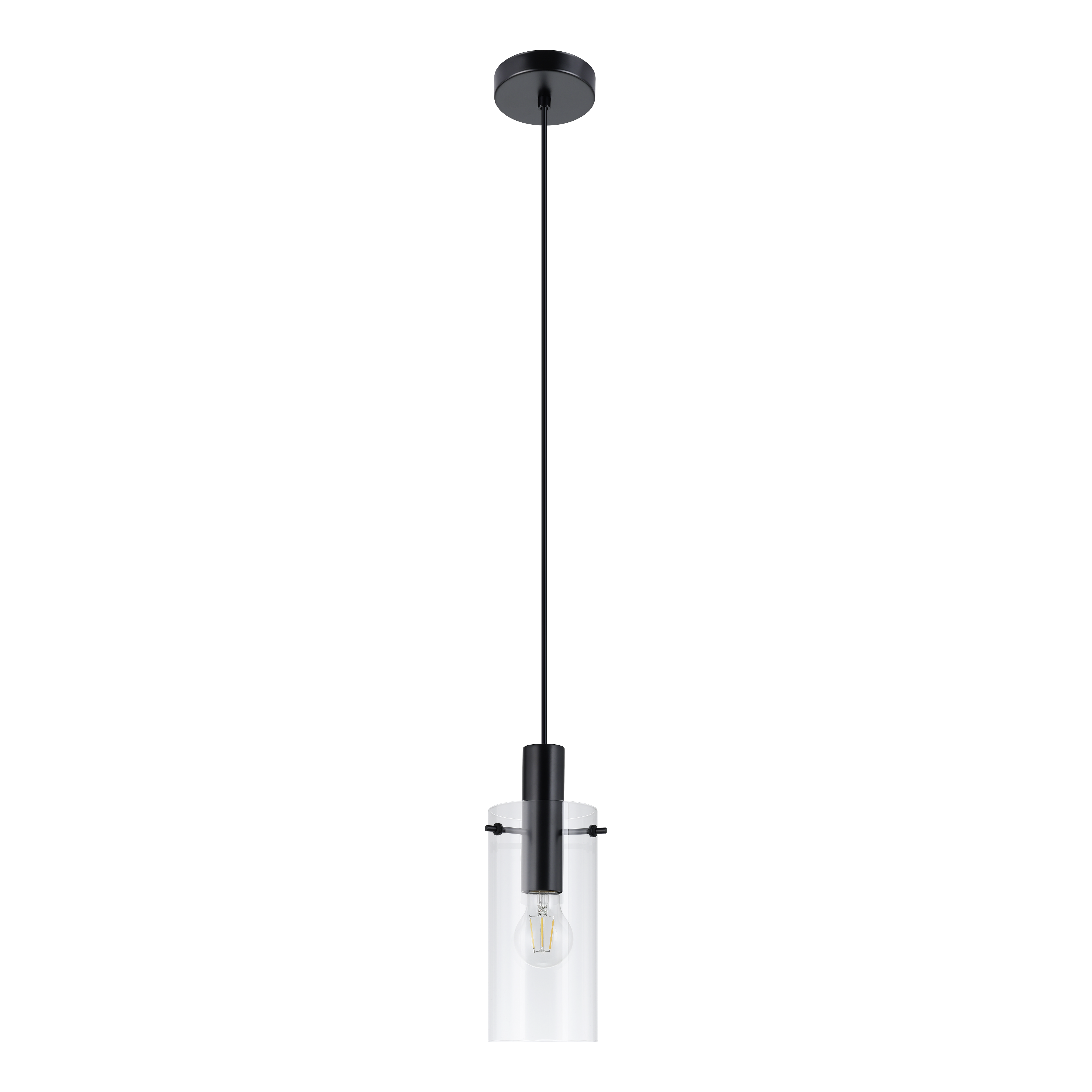 Pendul MONTEFINO Black 1xE27 Eglo Ø11CM