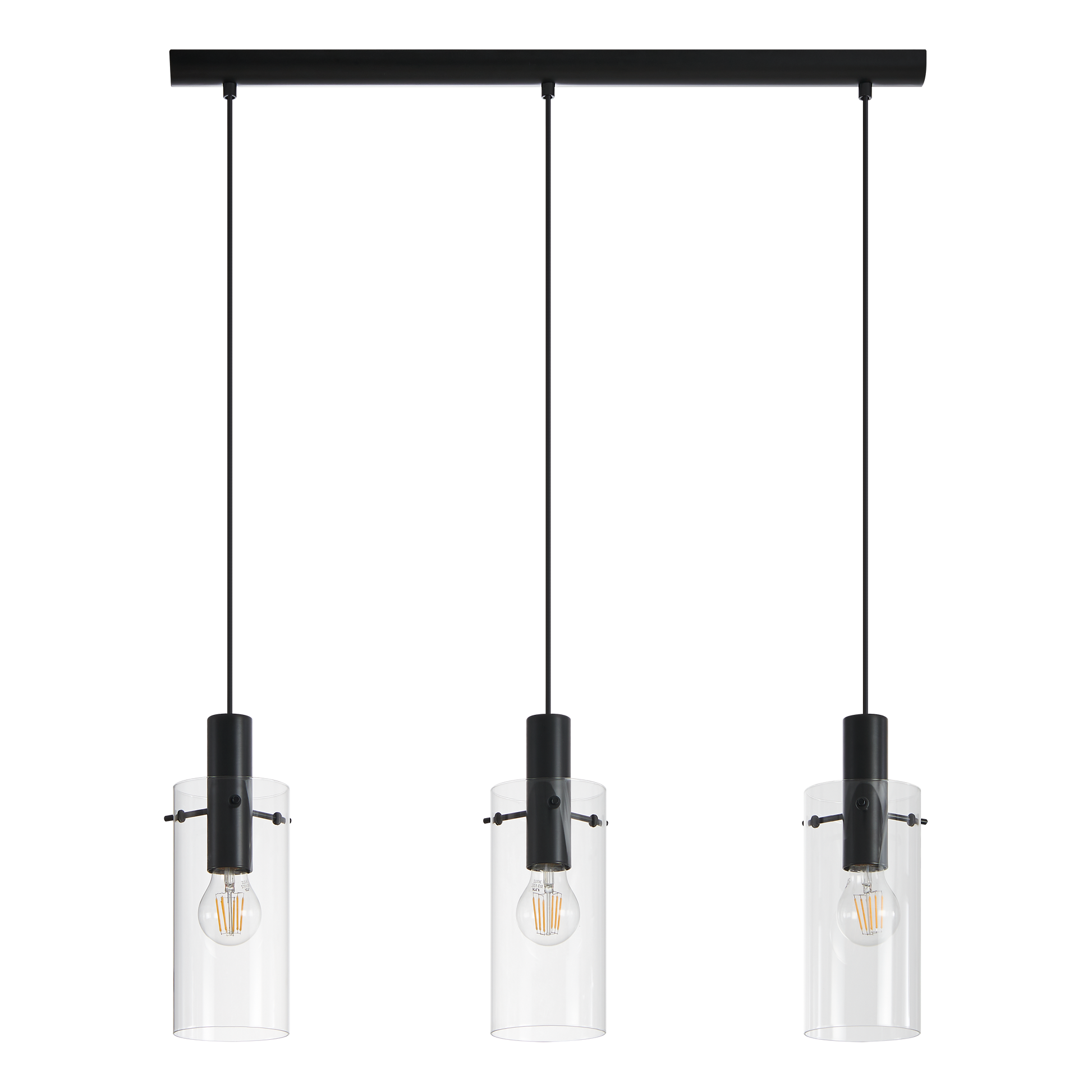 Lustra Suspendata MONTEFINO Black 110CM