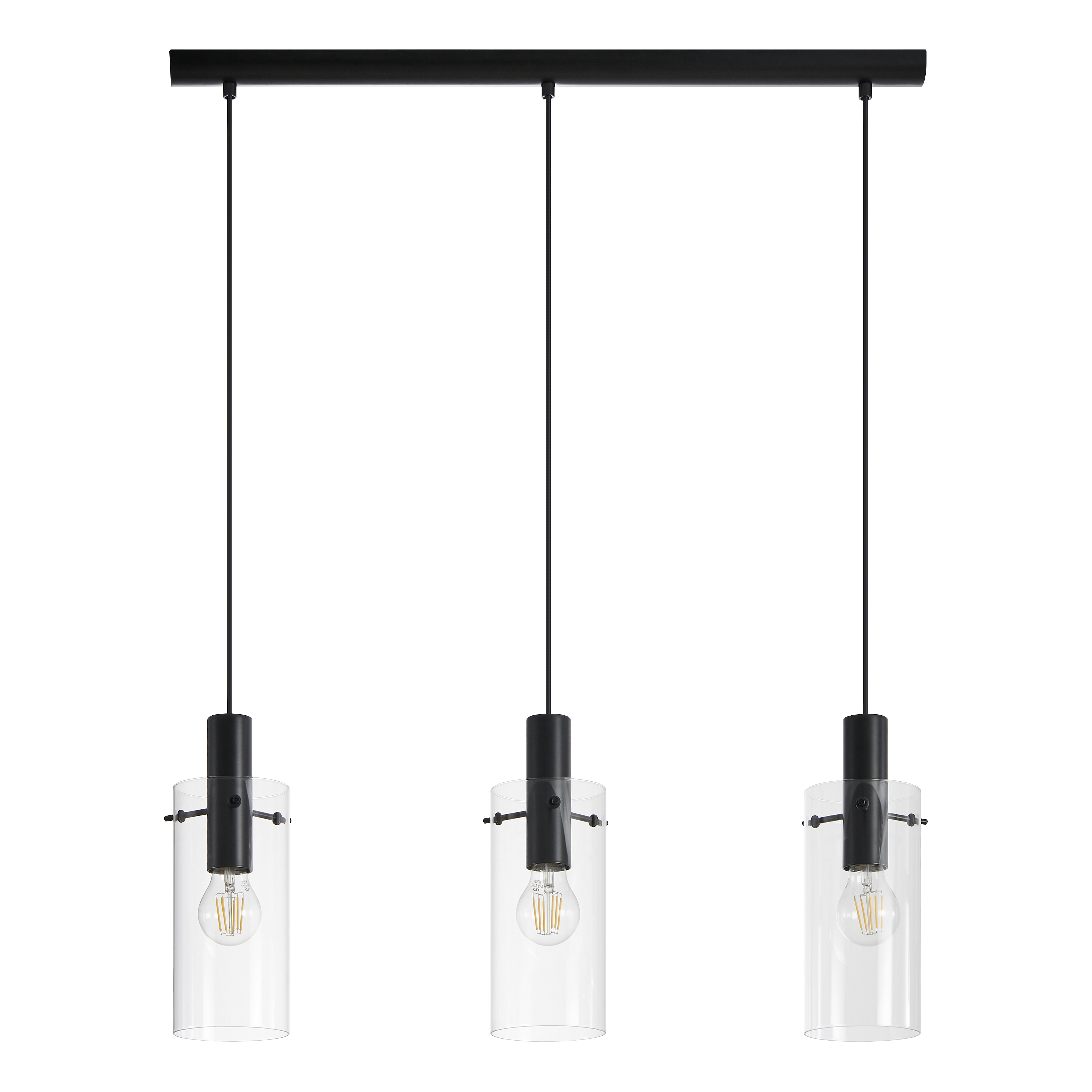 Lustra Suspendata MONTEFINO Black 110CM