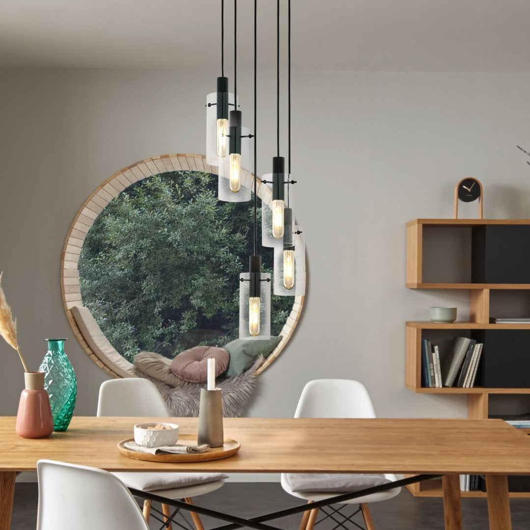 Lustra Suspendata MONTEFINO Black 150CM