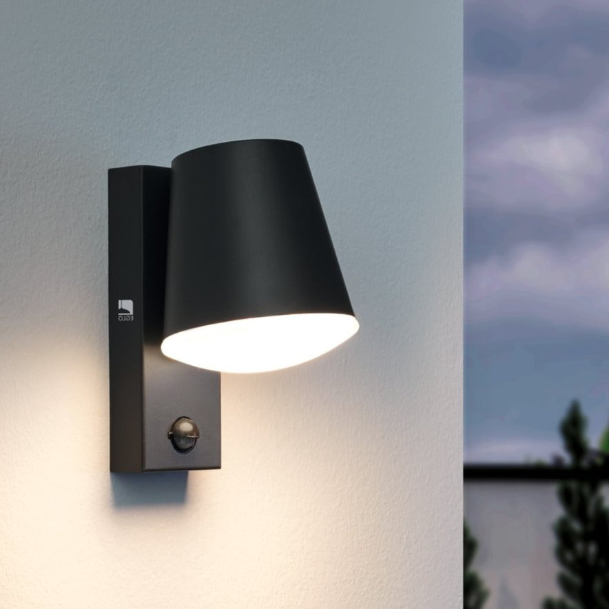 Aplica Exterior Caldiero cu Senzor 1xE27 Eglo IP44