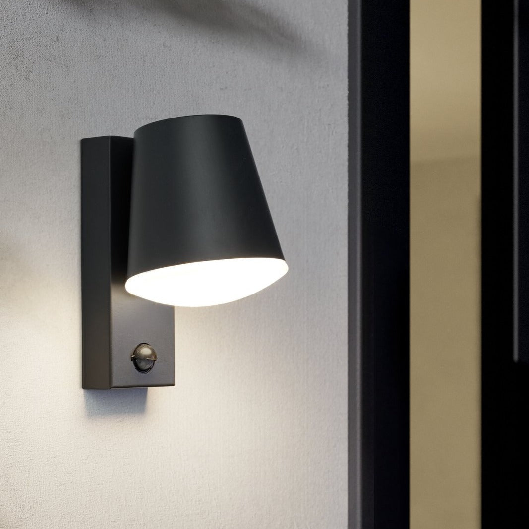 Aplica Exterior Caldiero cu Senzor 1xE27 Eglo IP44