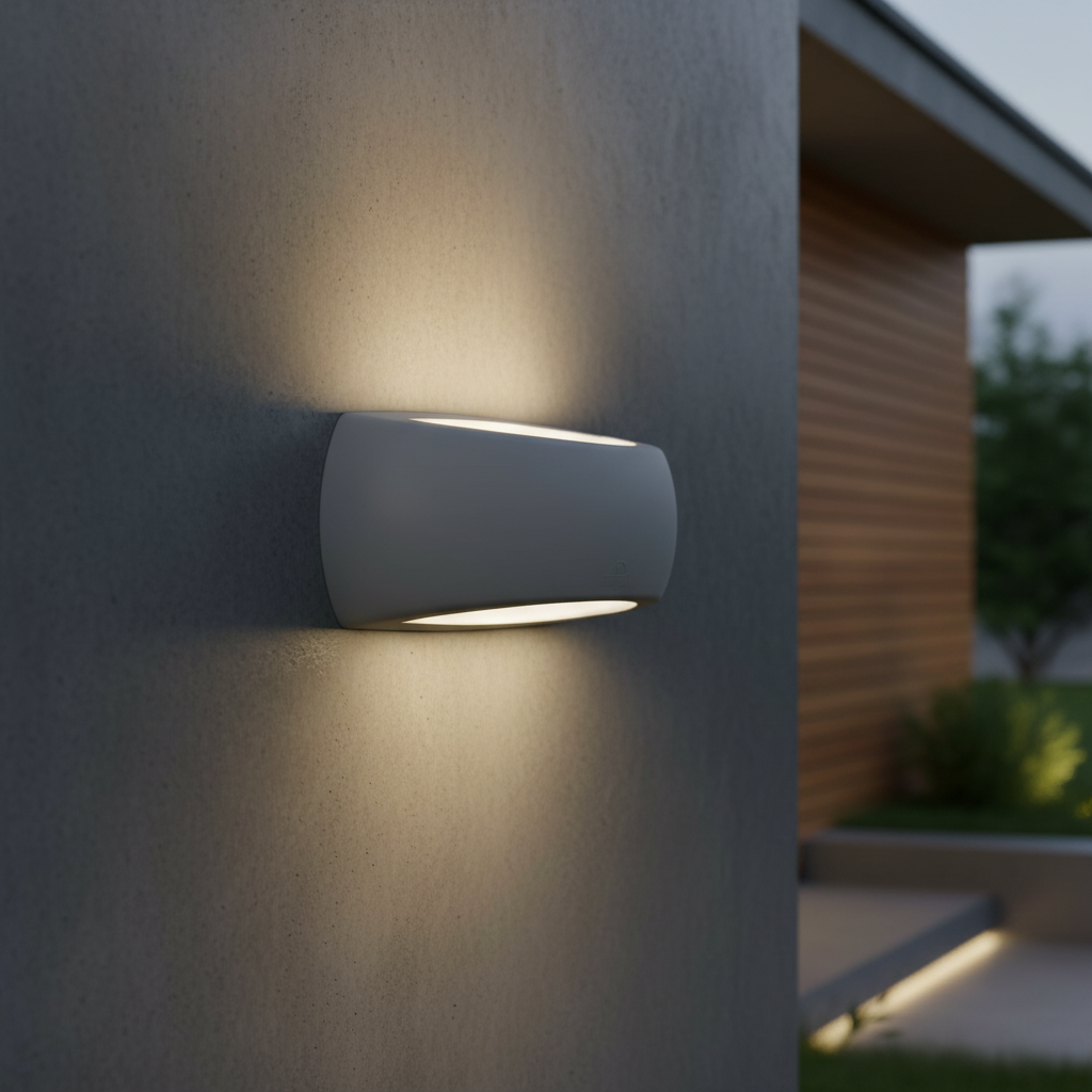 Aplica FRANCY Exterior 1xE27 Gri