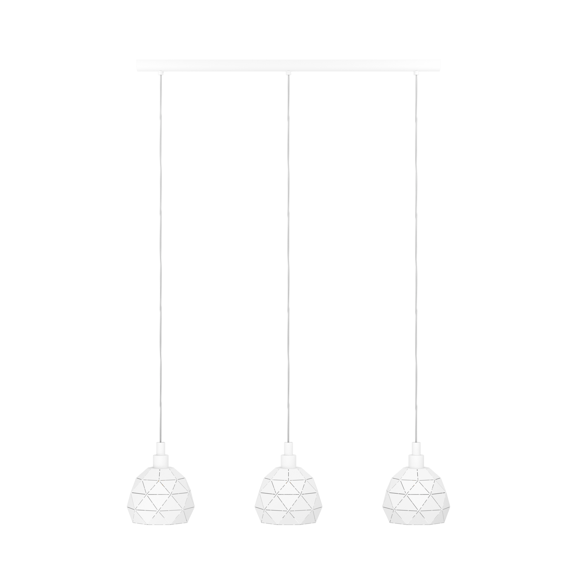 Lustra Suspendata ROCCAFORTE White 110CM