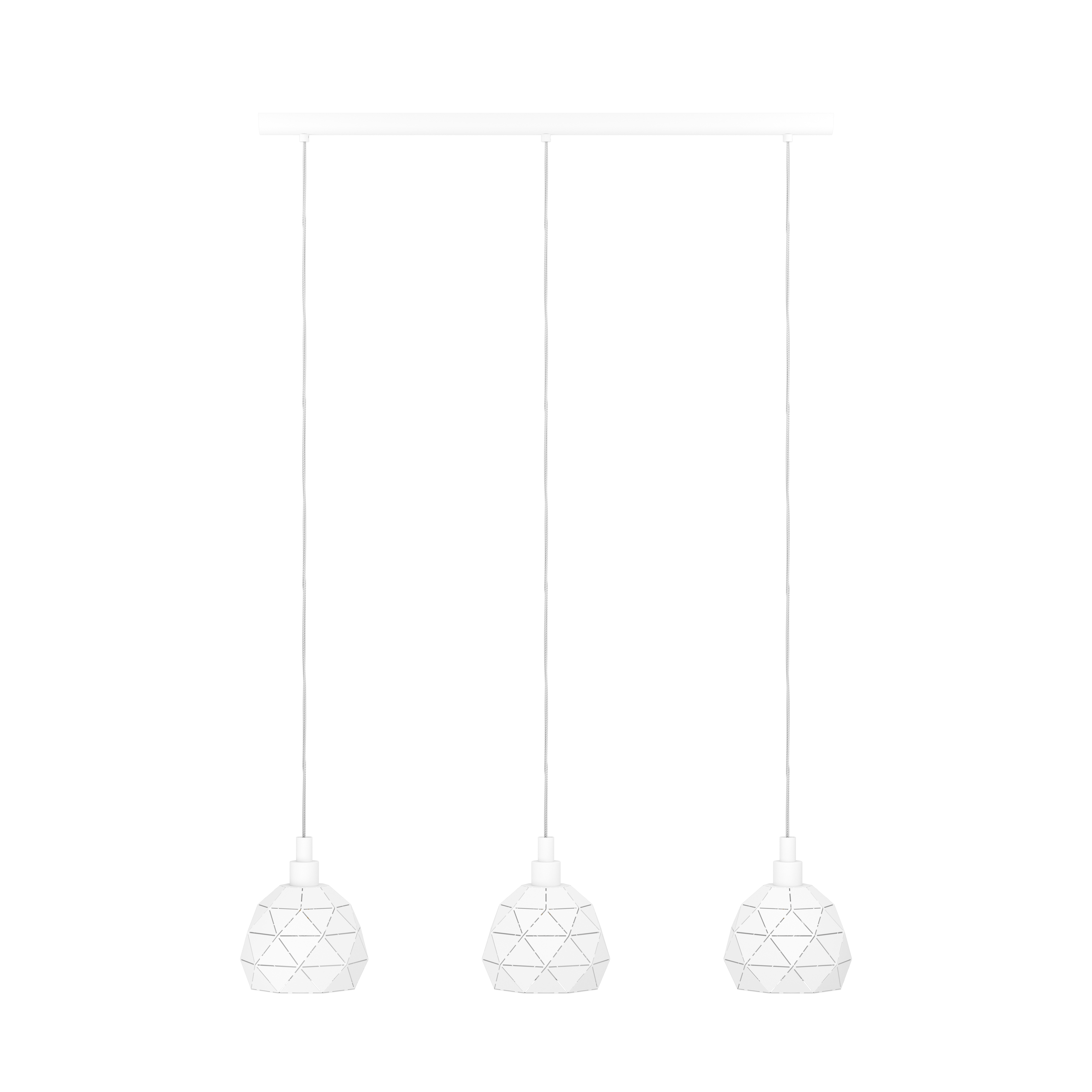 Lustra Suspendata ROCCAFORTE White 110CM
