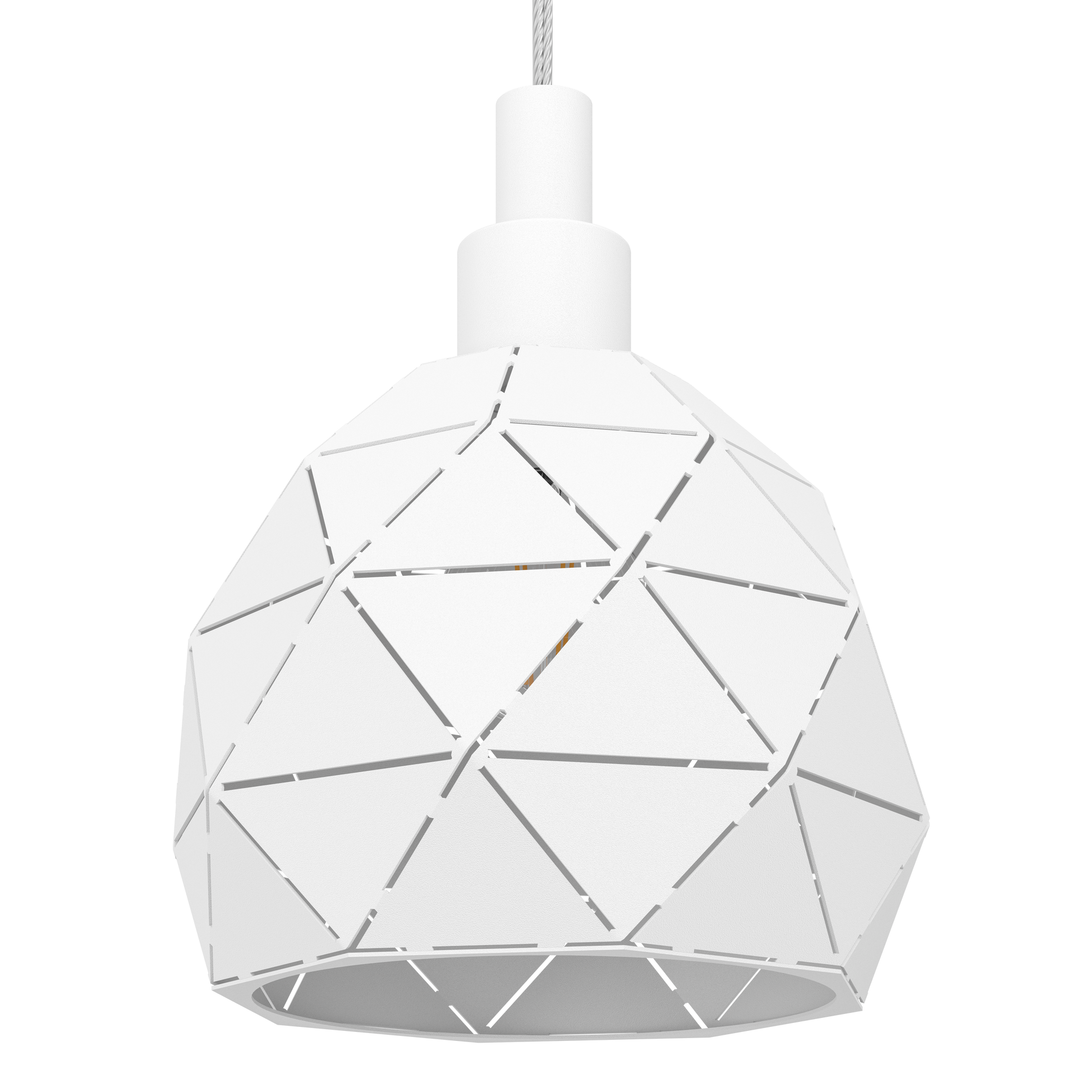 Lustra Suspendata ROCCAFORTE White 110CM