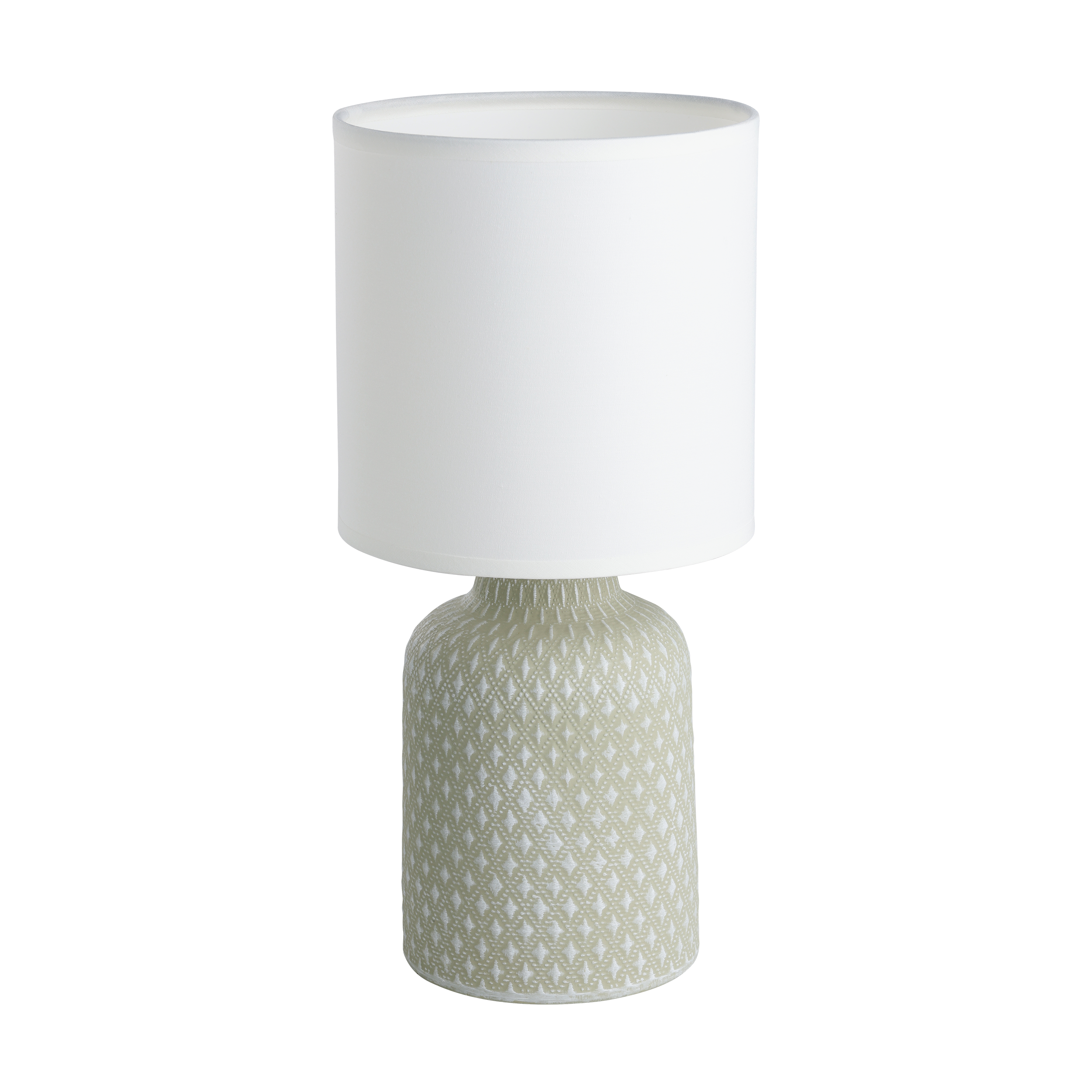 Veioza Decorativa Bellariva White & Grey 32CM