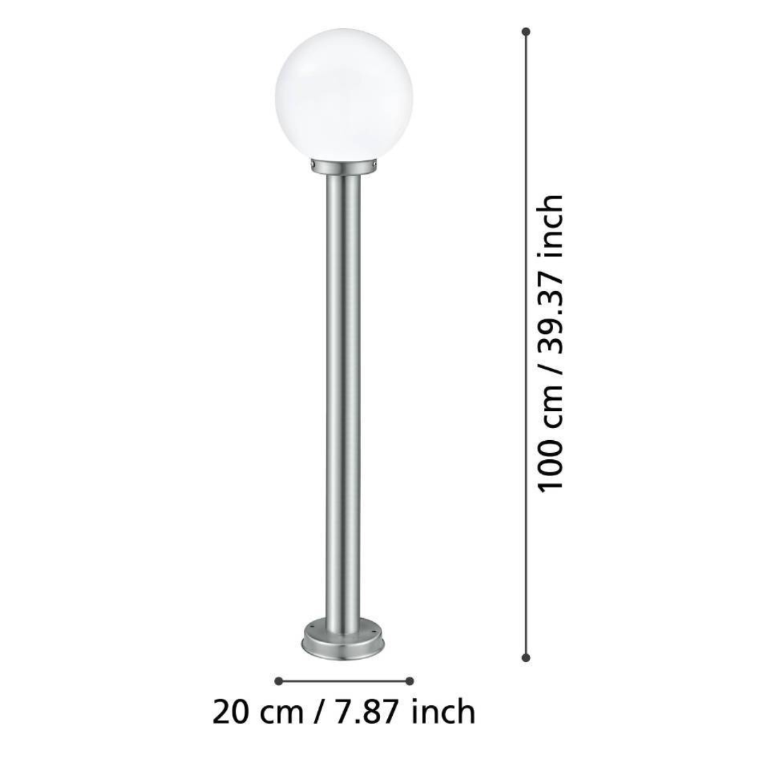 Stalp Ornamental de Gradina NISIA 1xE27 IP44 30207